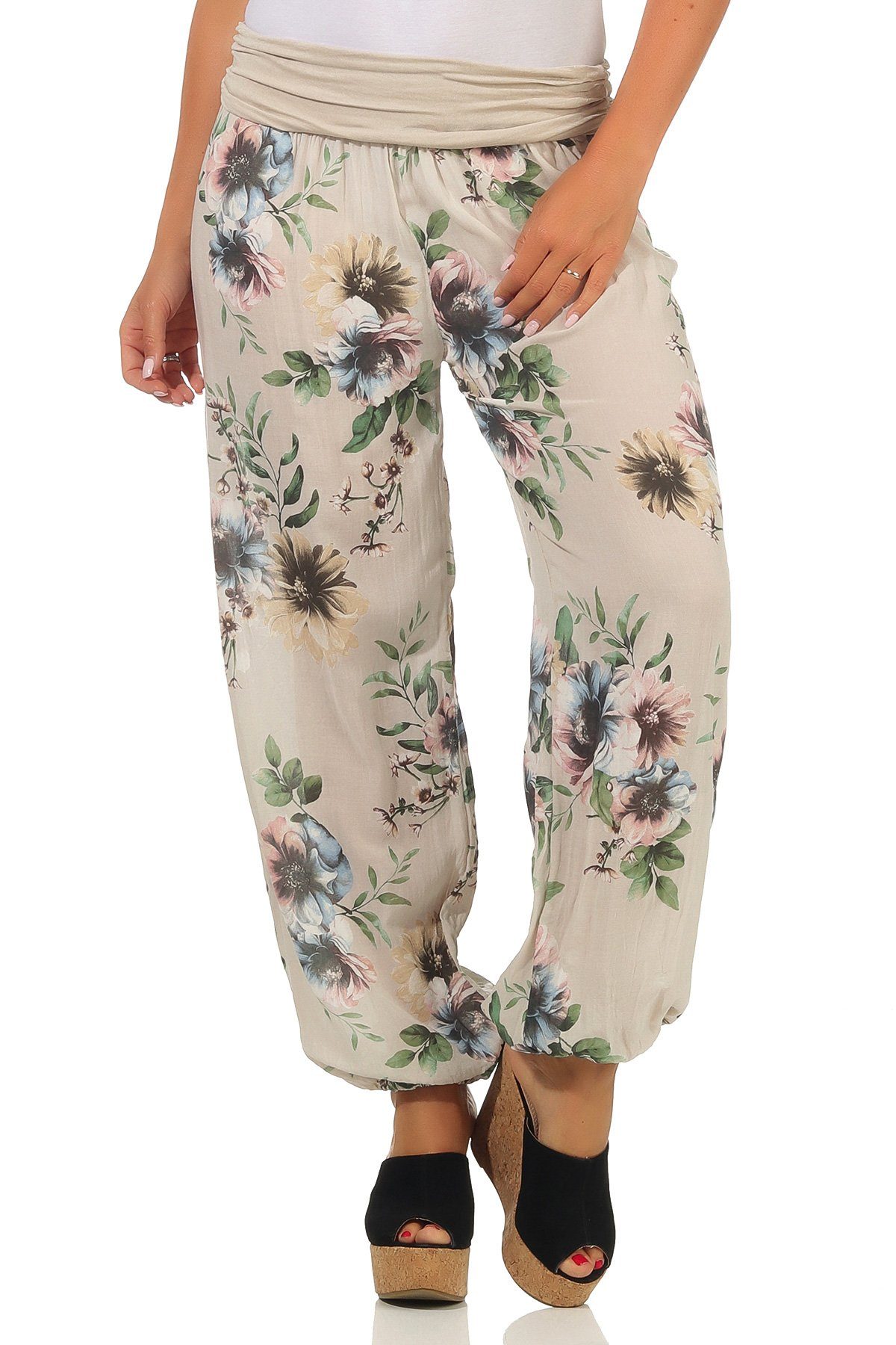 Mississhop Haremshose Ballonhose Pluderhose Pumphose Aladinhose günstig online kaufen