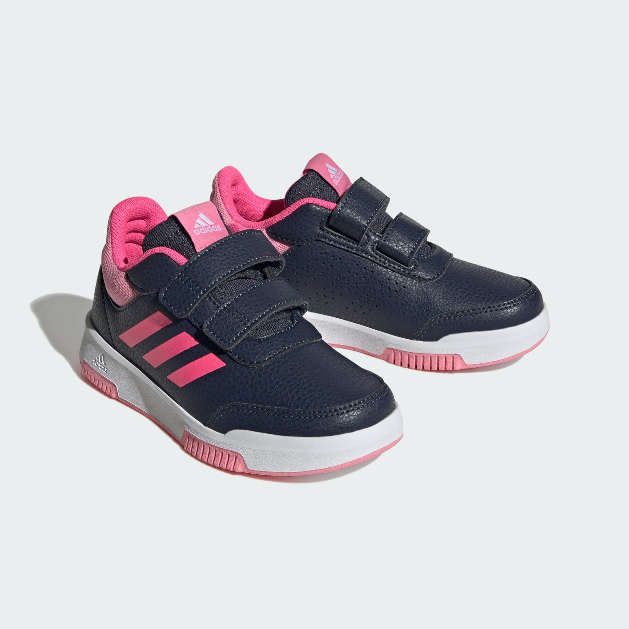 adidas Sportswear TENSAUR HOOK AND LOOP SCHUH Sneaker Shadow Navy / Lucid Pink / Bliss Pink