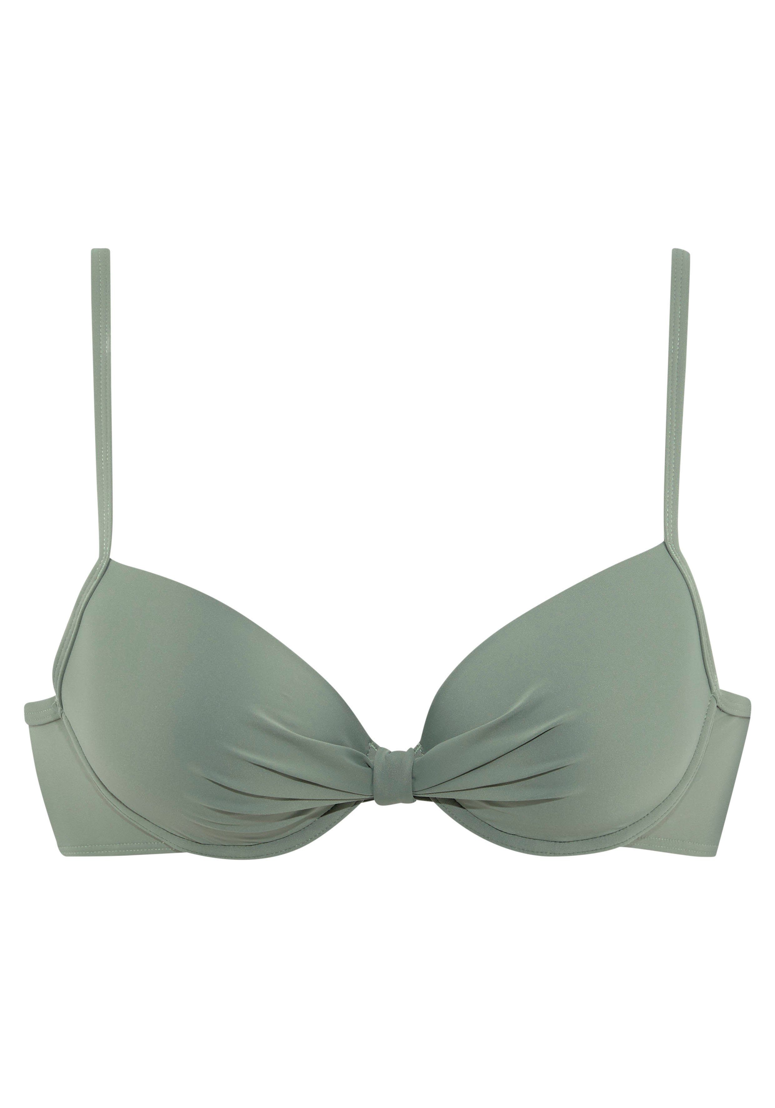 s.Oliver Bügel-Bikini-Top Spain, mit geraffter Mitte günstig online kaufen