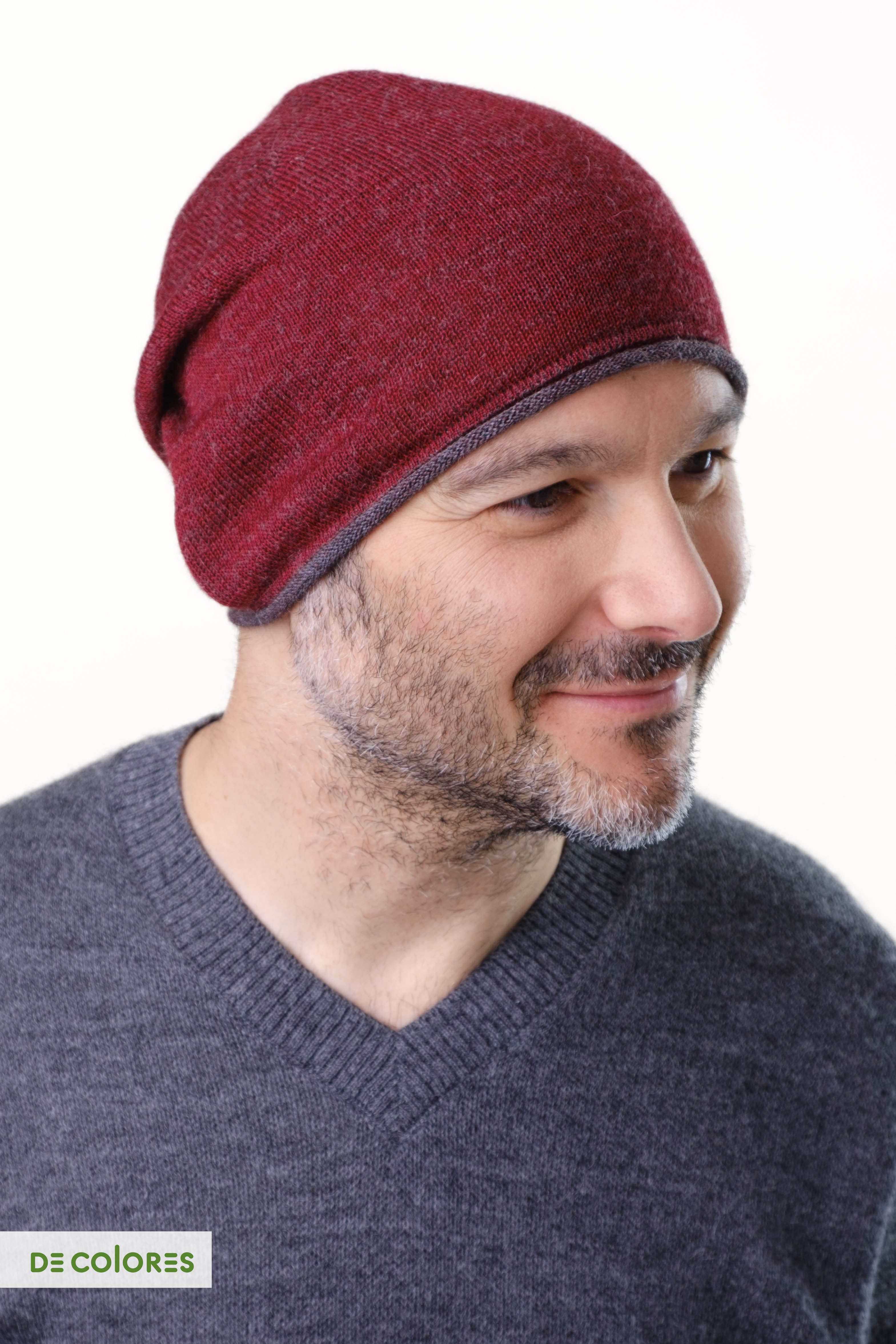 Beanie aus Baby Alpakawolle