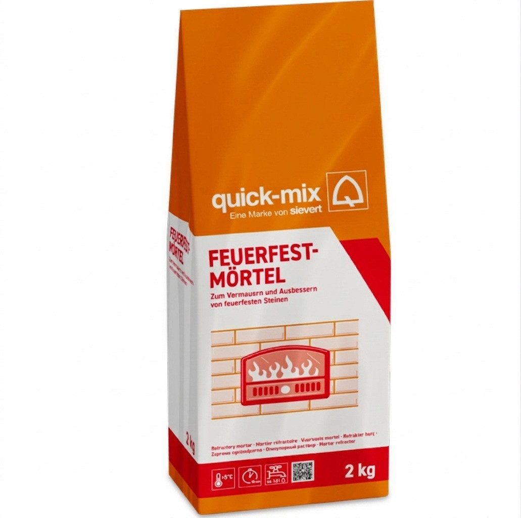 quick-mix Beton Quick-Mix Feuerfestmörtel 2 kg FFM2