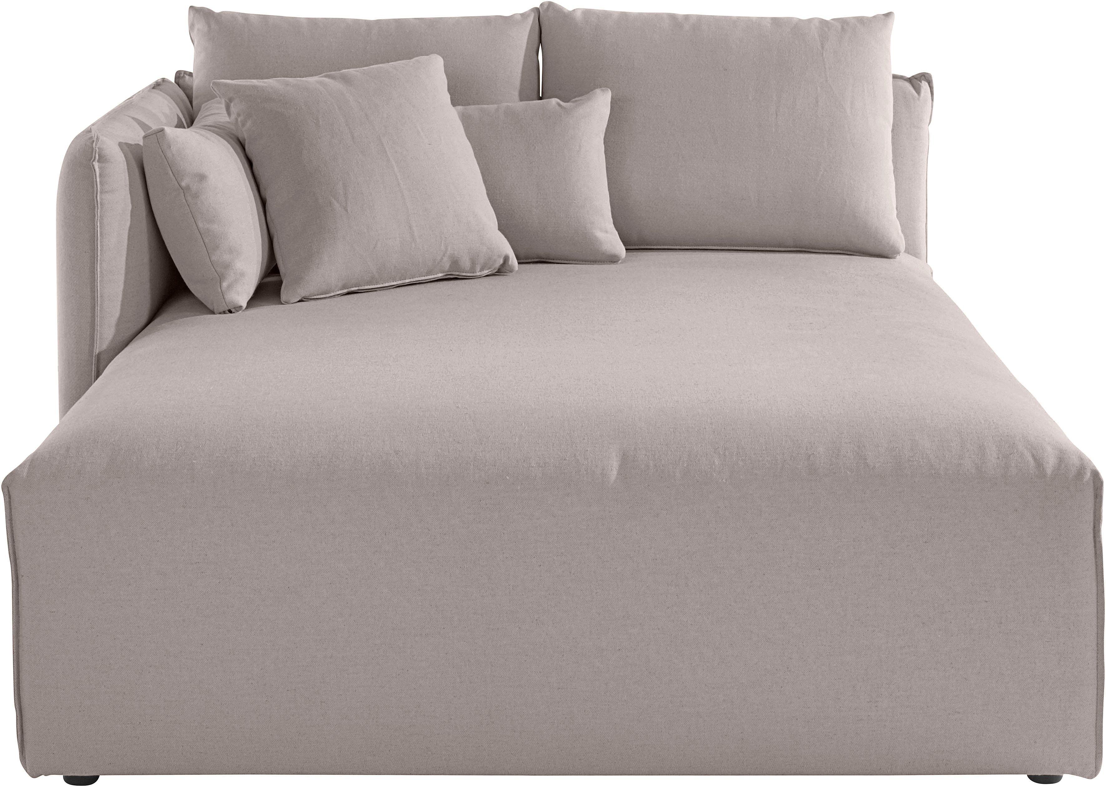 OTTO home Ottomane Nöre, Lounge-Modul - zum eigenen Zusammenstellen, Breite 138cm, Tiefe 168cm