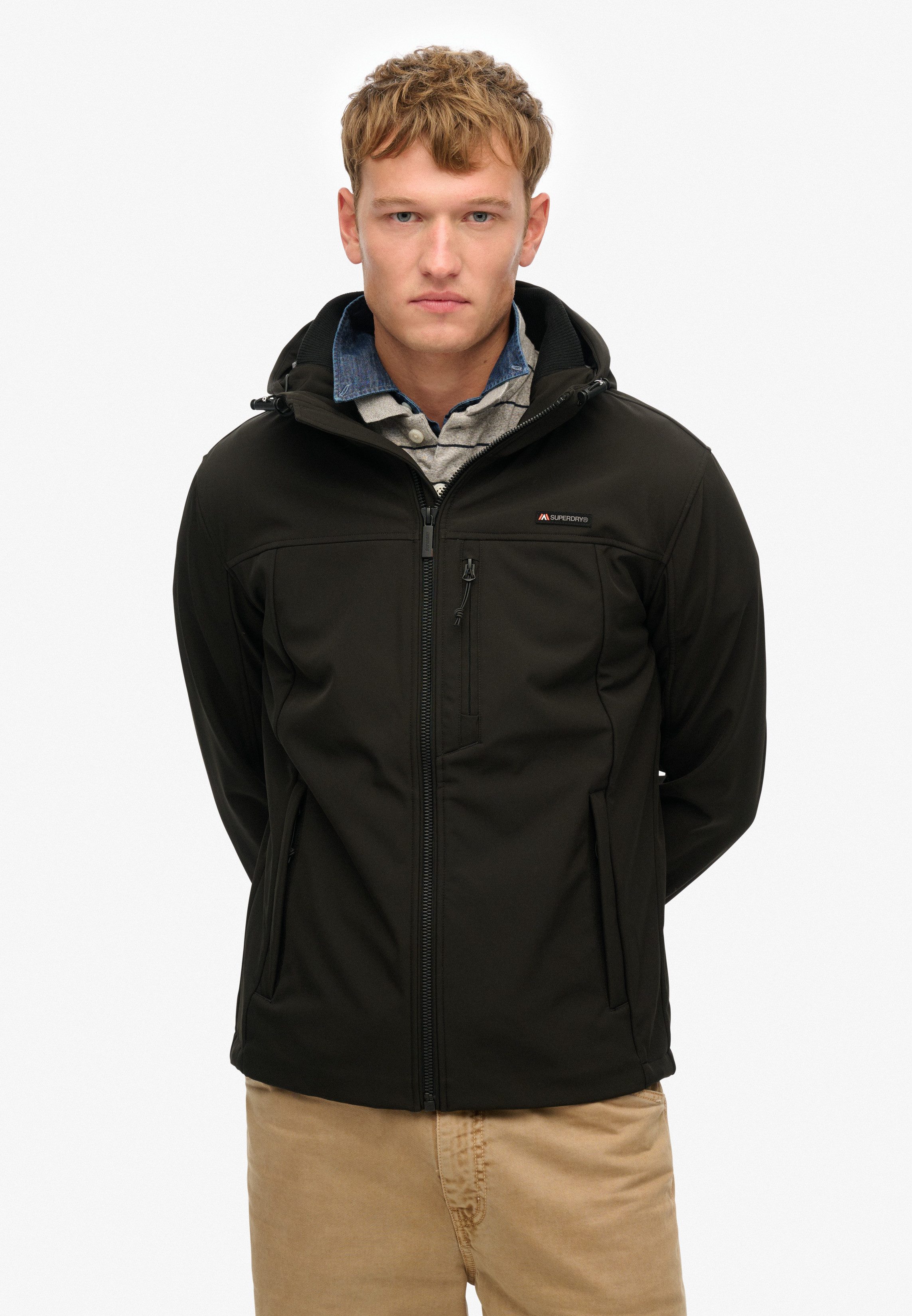 Superdry Outdoorjacke HOODED SOFT SHELL TREKKER günstig online kaufen
