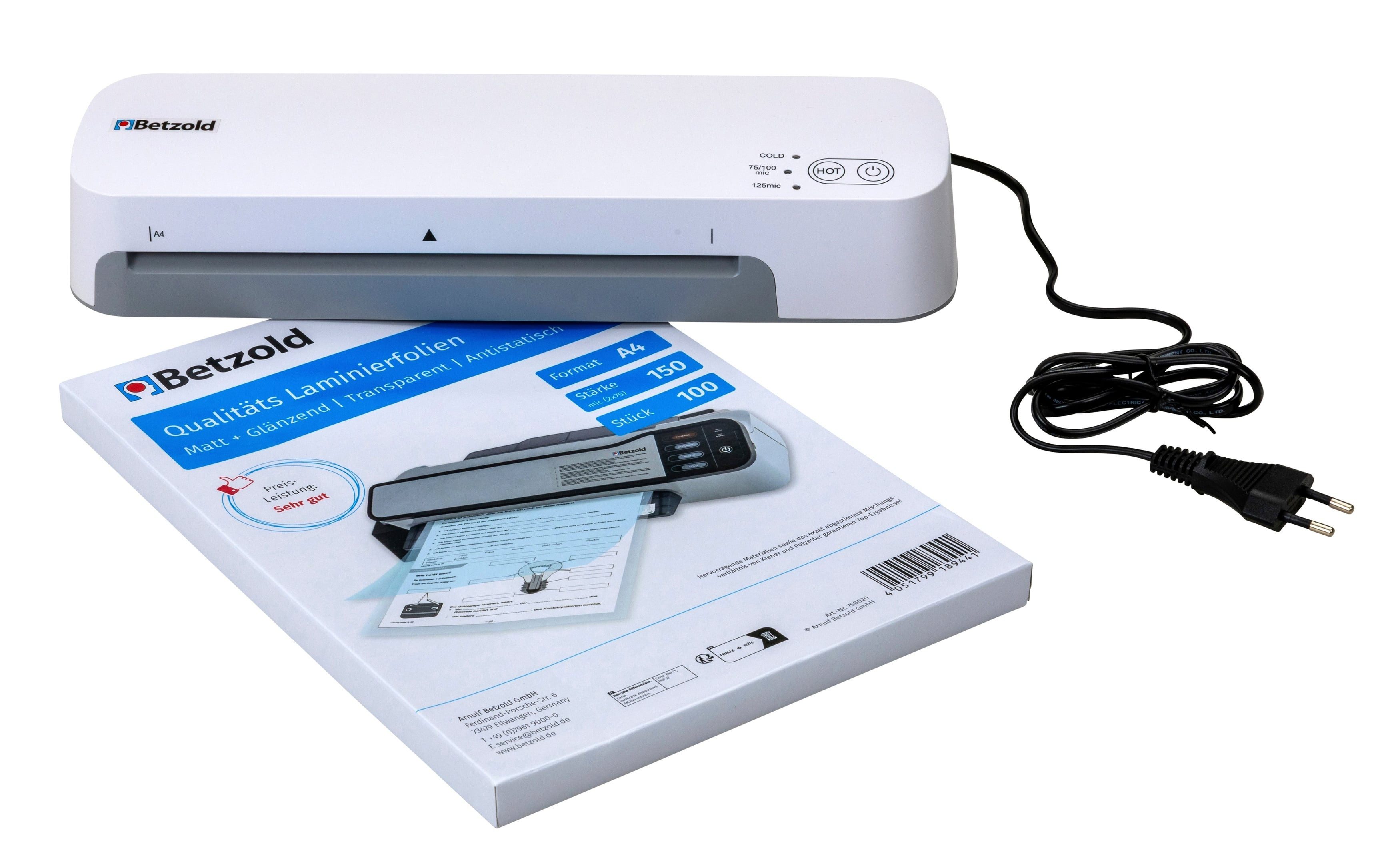 Betzold Laminiergerät Laminier-Set „Referendariat“
