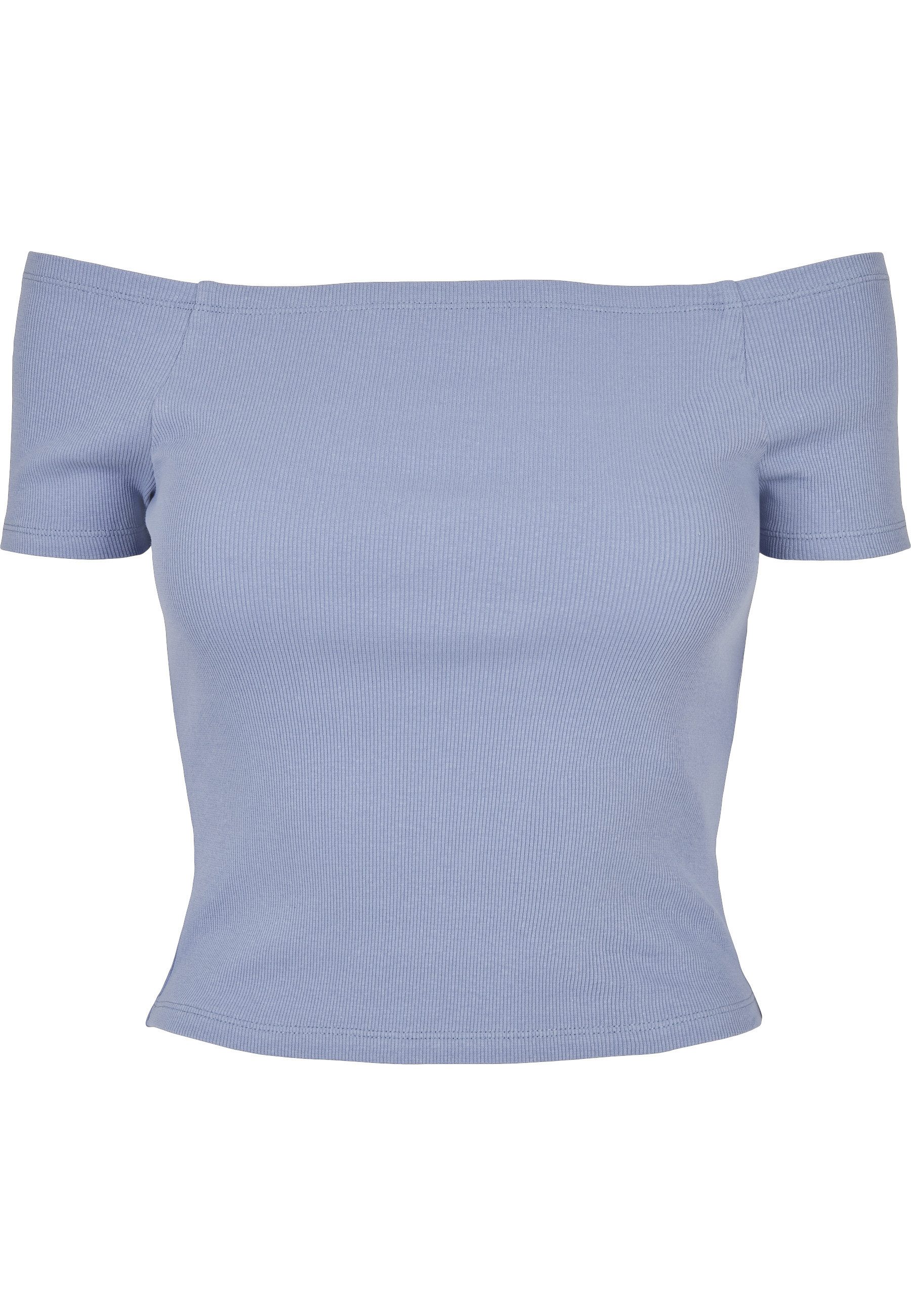 URBAN CLASSICS T-Shirt Urban Classics Damen Ladies Off Shoulder Rib Tee (1- günstig online kaufen
