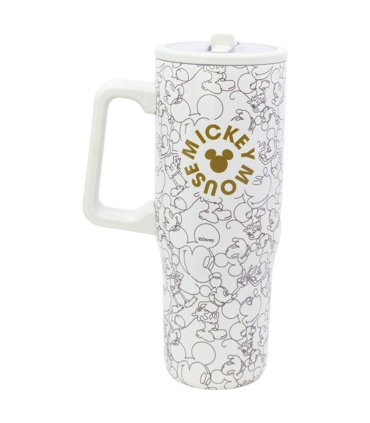 Disney Mickey Mouse Isolierflasche Sipper Mug 920 ml Thermo Trinkbecher mit Griff