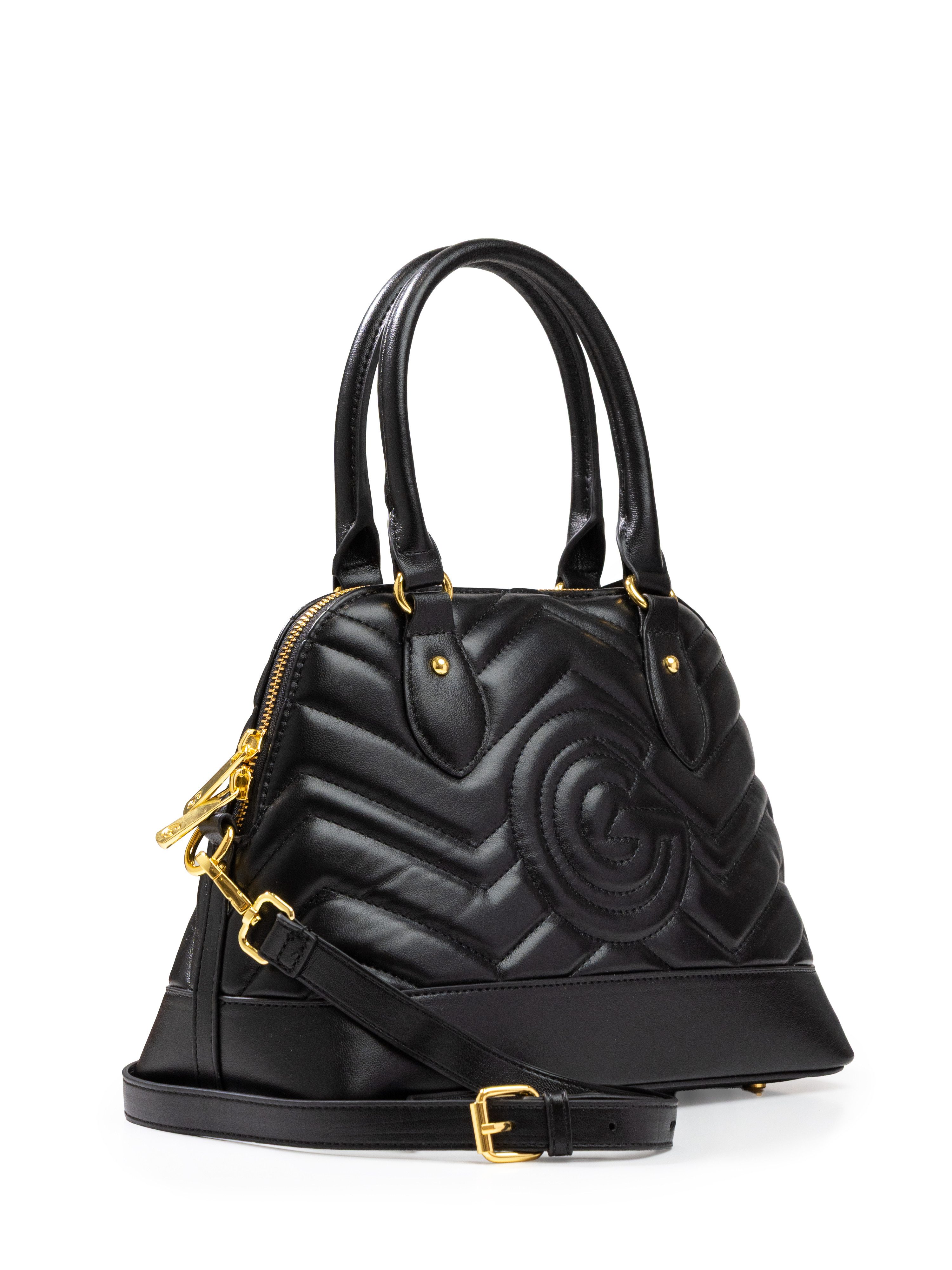 GABRIELLA G By Gabriella Gucci Handtasche JACKIE, Damen Umhängetasche, Handtasche, Tragetasche mit Logoprägung