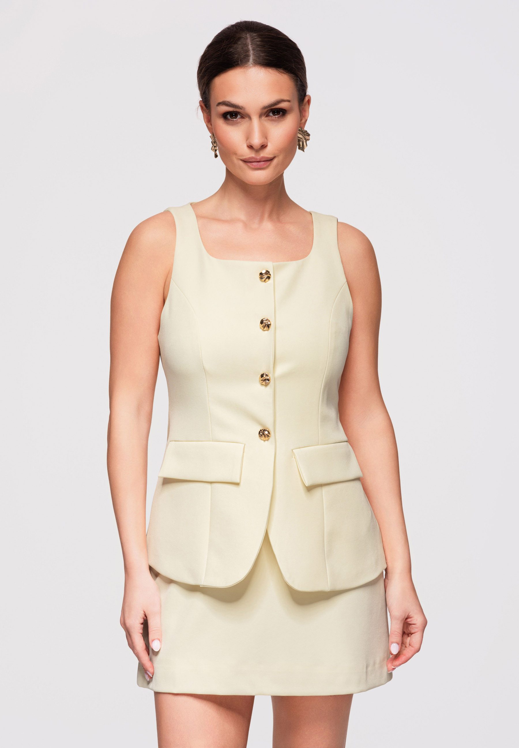 OMBRE Cocktailkleid Betta – Eng anliegendes Mini-Kleid mit Blazer-inspiriertem Schnitt