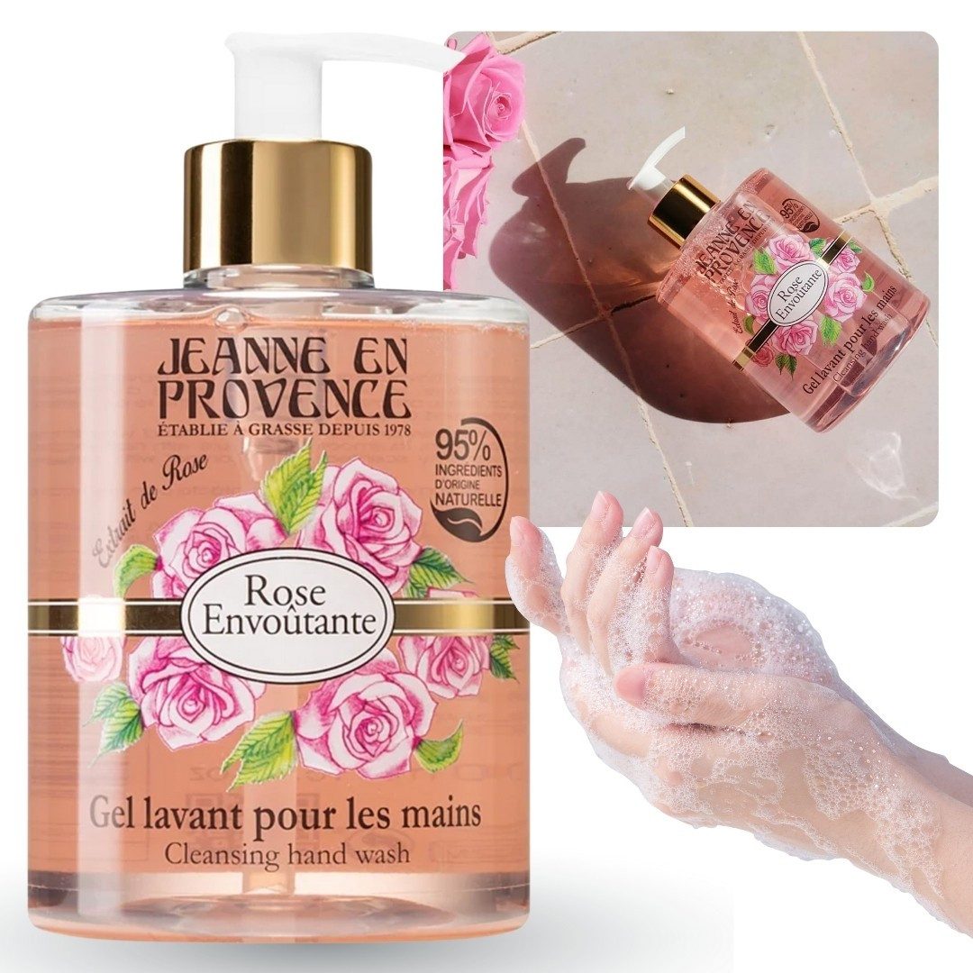 Jeanne En Provence Flüssigseife Jeanne en Provence - Rose Envoûtante flüssige Handseife 500 ml