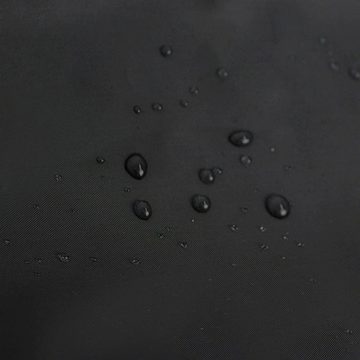 AUKUU Duschvorhang Duschvorhang Duschvorhang aus reinem schwarzem wasserdichtem, und schimmelresistentem Polyestergewebe Badezimmer Trennvorhang