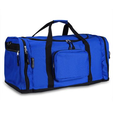 monzana Reisetasche, 90L 70x35x35cm Schultergurt Pad Abnehmbar Verstellbar Front &