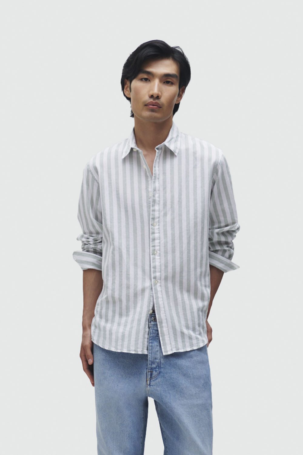 SELECTED HOMME Leinenhemd NEW-LINEN SHIRT unifarben günstig online kaufen