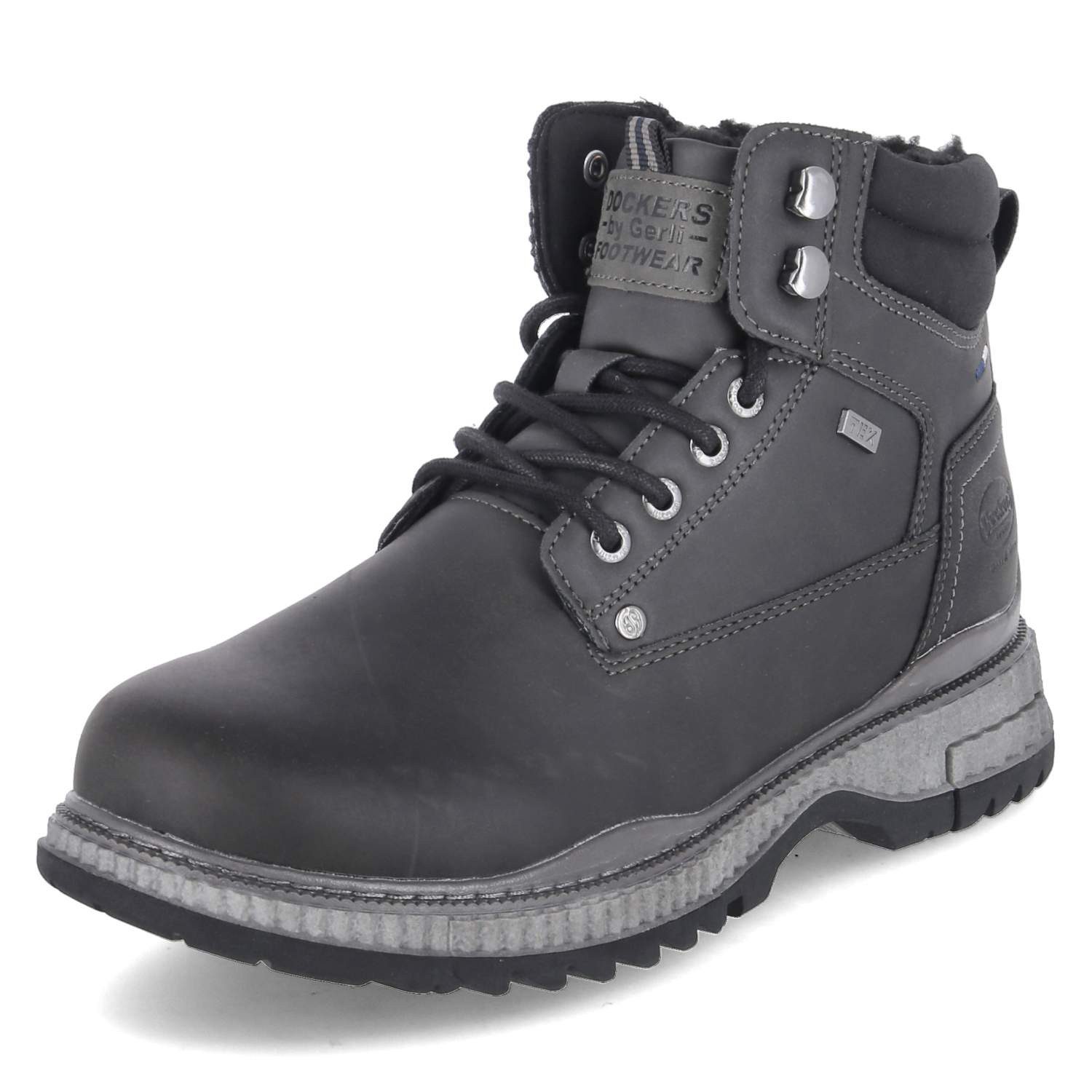 Dockers by Gerli Dockers By Gerli 57AL101-650-100 Herren Synthetik black Schnürstiefel