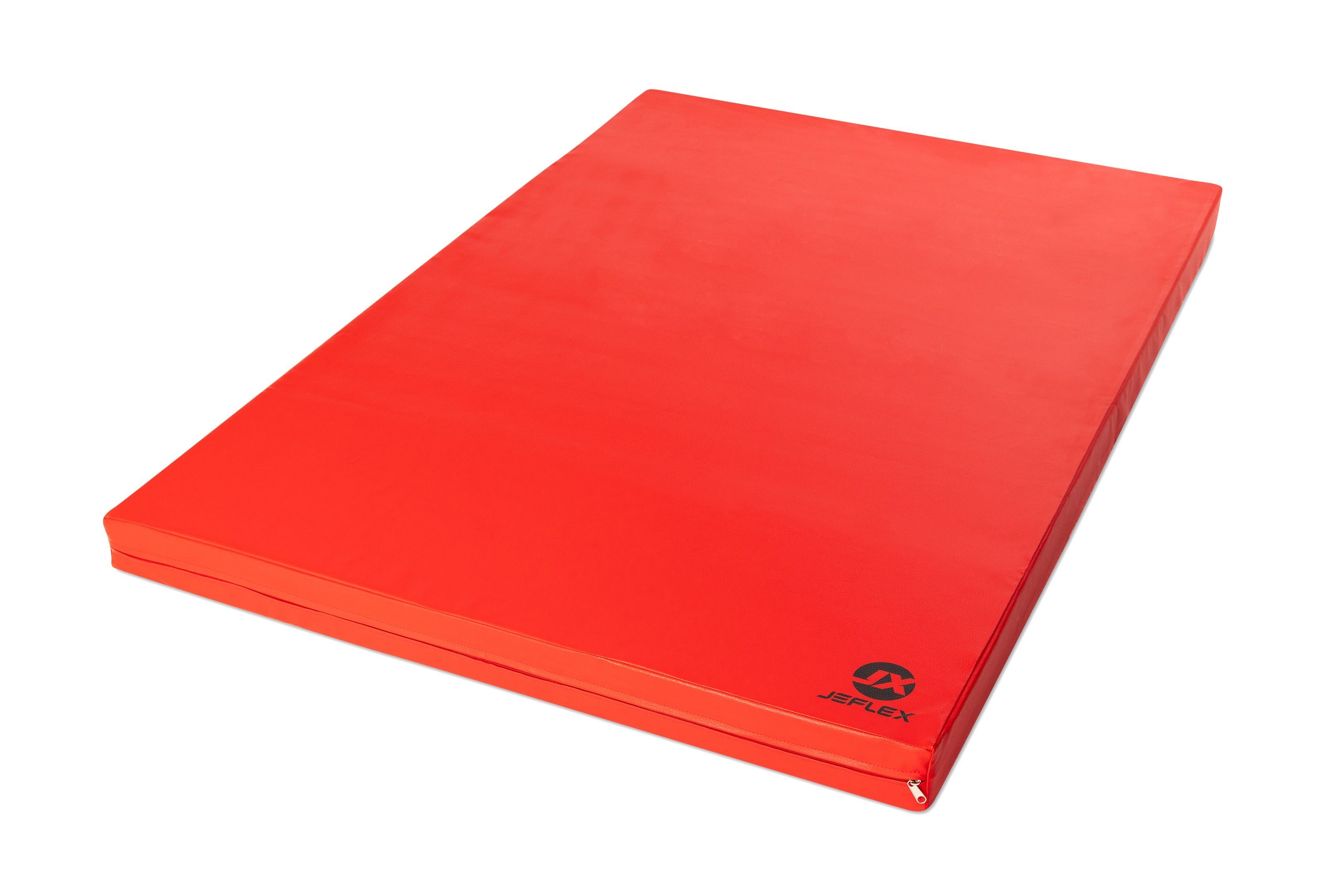 Jeflex Weichbodenmatte Jeflex Turnmatte 200 x 100 x 8 cm Fitness Weichbodenmatte Sportmatte, 200cm x 100cm x 8cm, Made in Germany