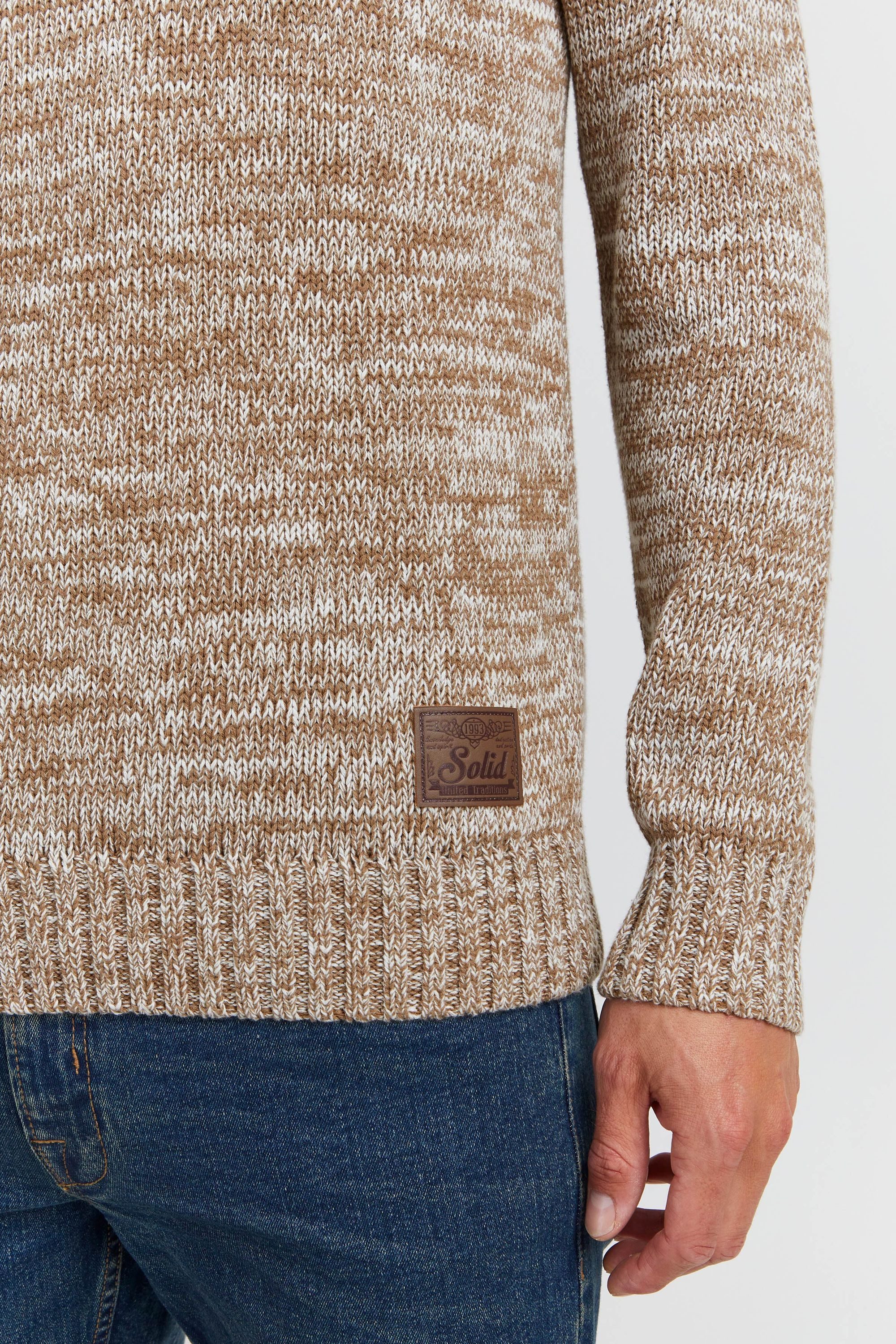 !Solid Rollkragenpullover SDPhilaremo Strickpulli in Melange-Optik