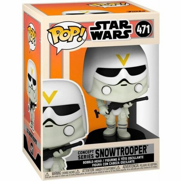 Funko Spielfigur Funko POP Star Wars: Konzept Serie - Snowtrooper BC10183