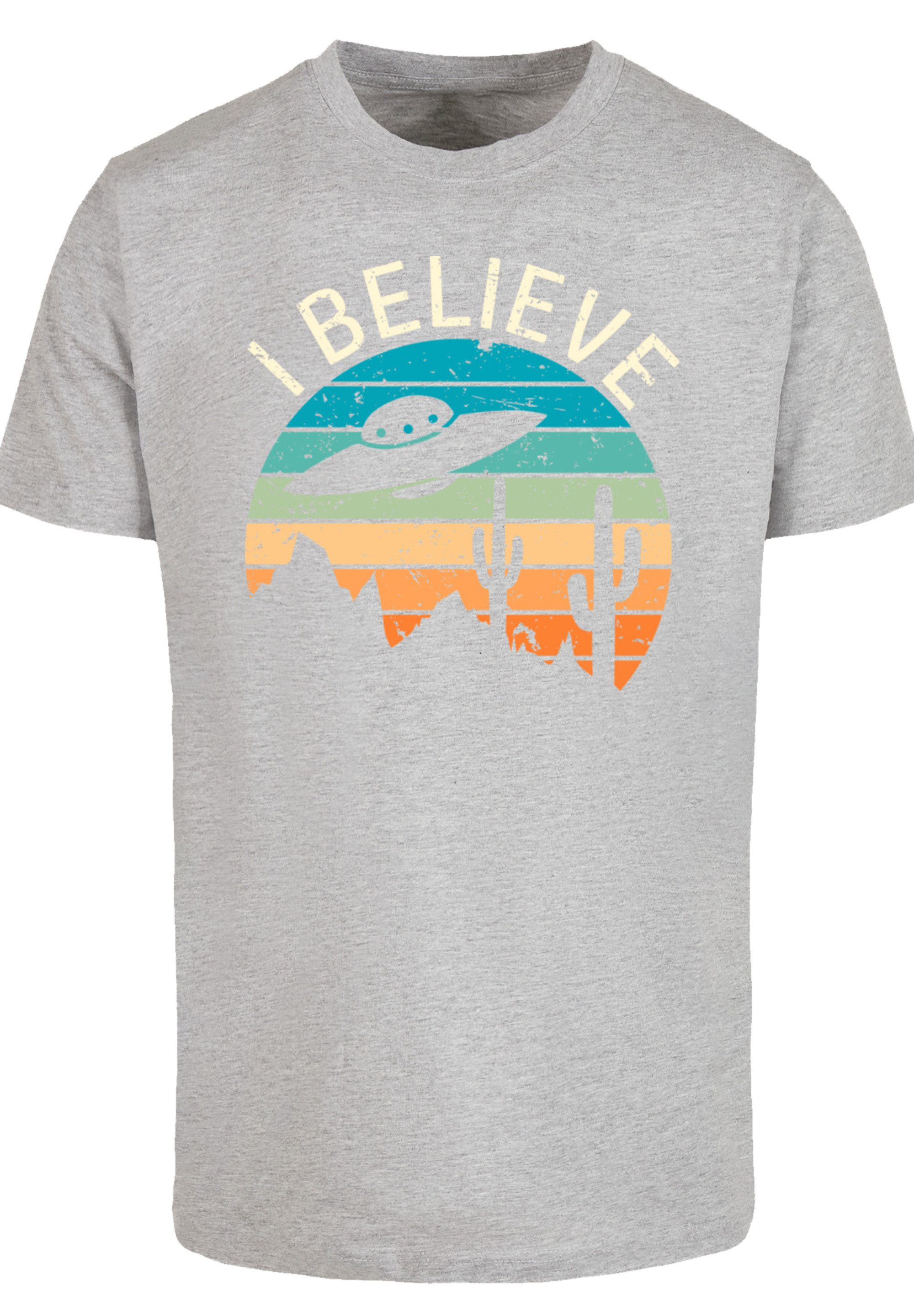 F4NT4STIC T-Shirt I Believe UFO Alien günstig online kaufen