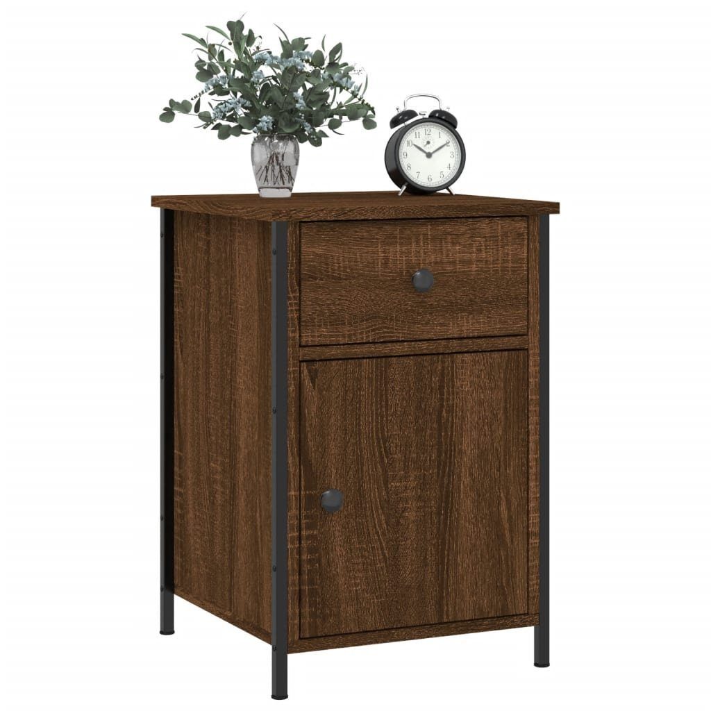 vidaXL Nachttisch Nachttisch Braun Eichen-Optik 40x42x60 günstig online kaufen
