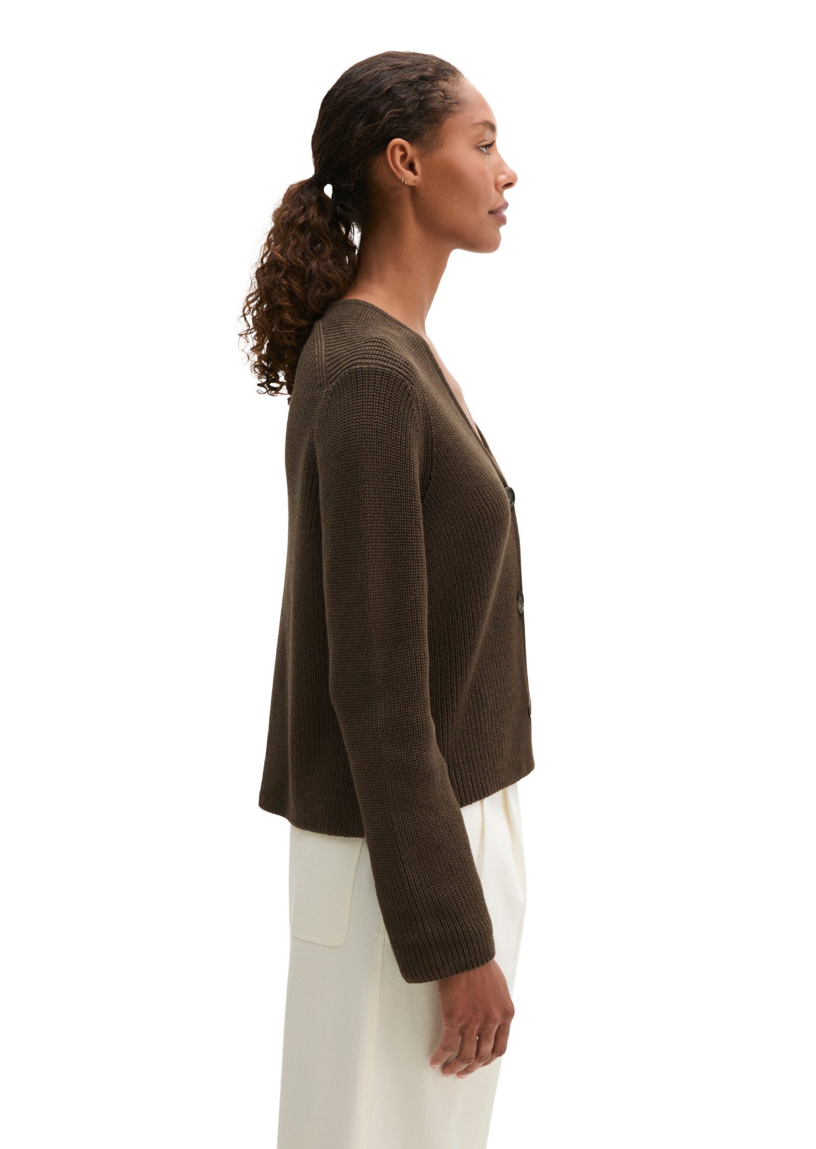 Marc O'Polo Cardigan aus Heavy-Weight-Organic-Cotton