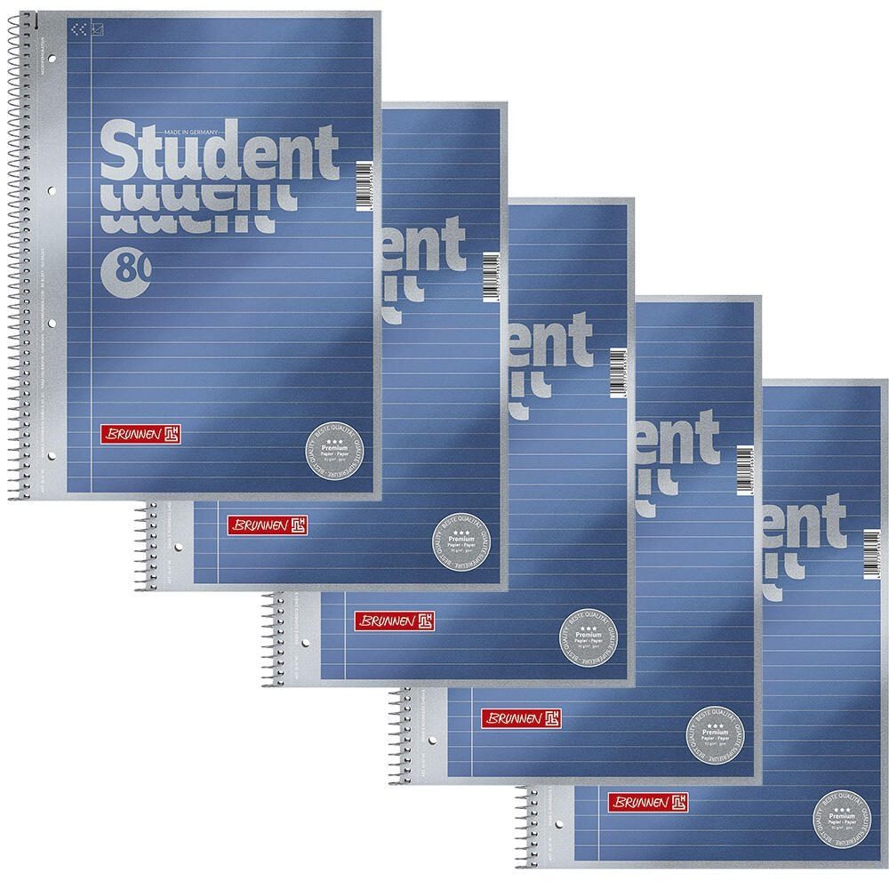 BRUNNEN Collegeblock Student Premium