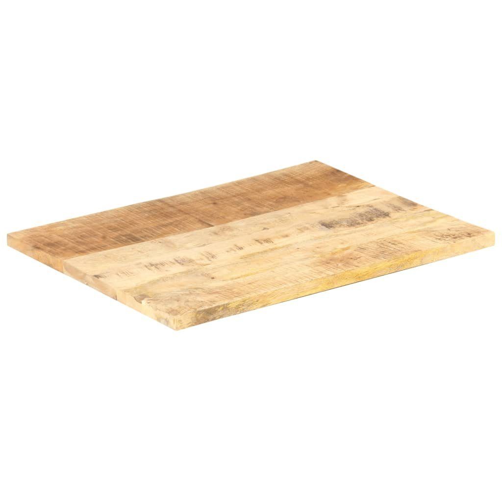 25-27 Tischplatte 90x70 Mango St) mm cm (1 Massivholz furnicato