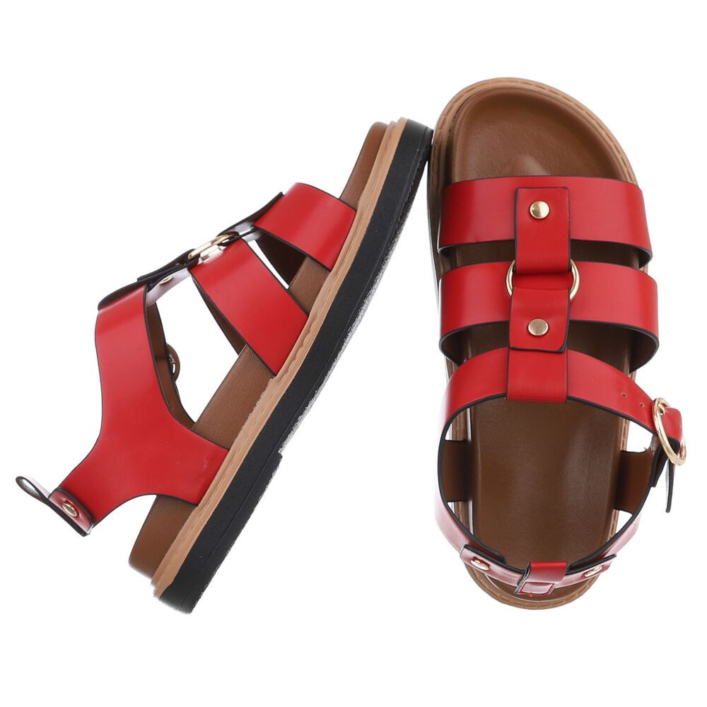 Ital-Design Bequeme Damen-Sandalen mit optimaler Passform Riemchensandalett günstig online kaufen