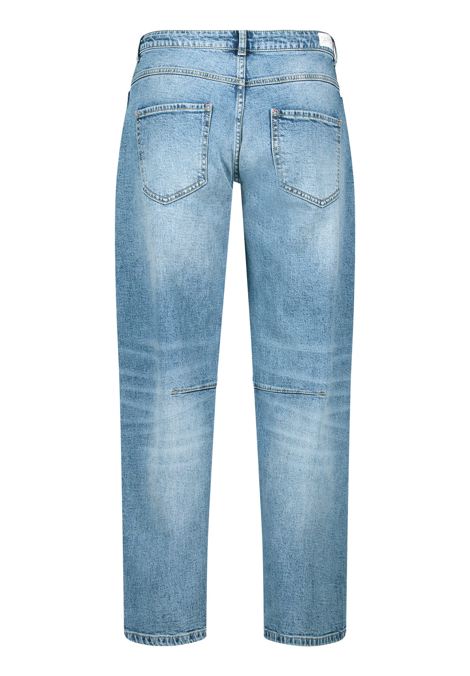 Cartoon Ankle-Jeans Damen mit Bindegürtel