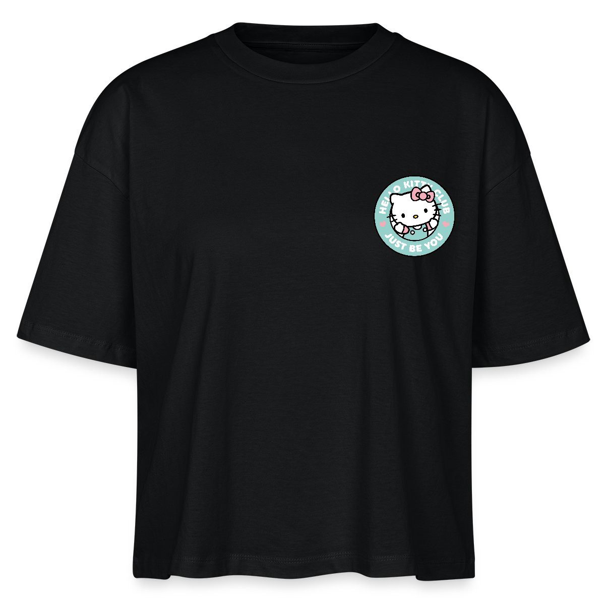 T-Shirt Hello Kitty Club Just Be You Boxy Shirt Damen