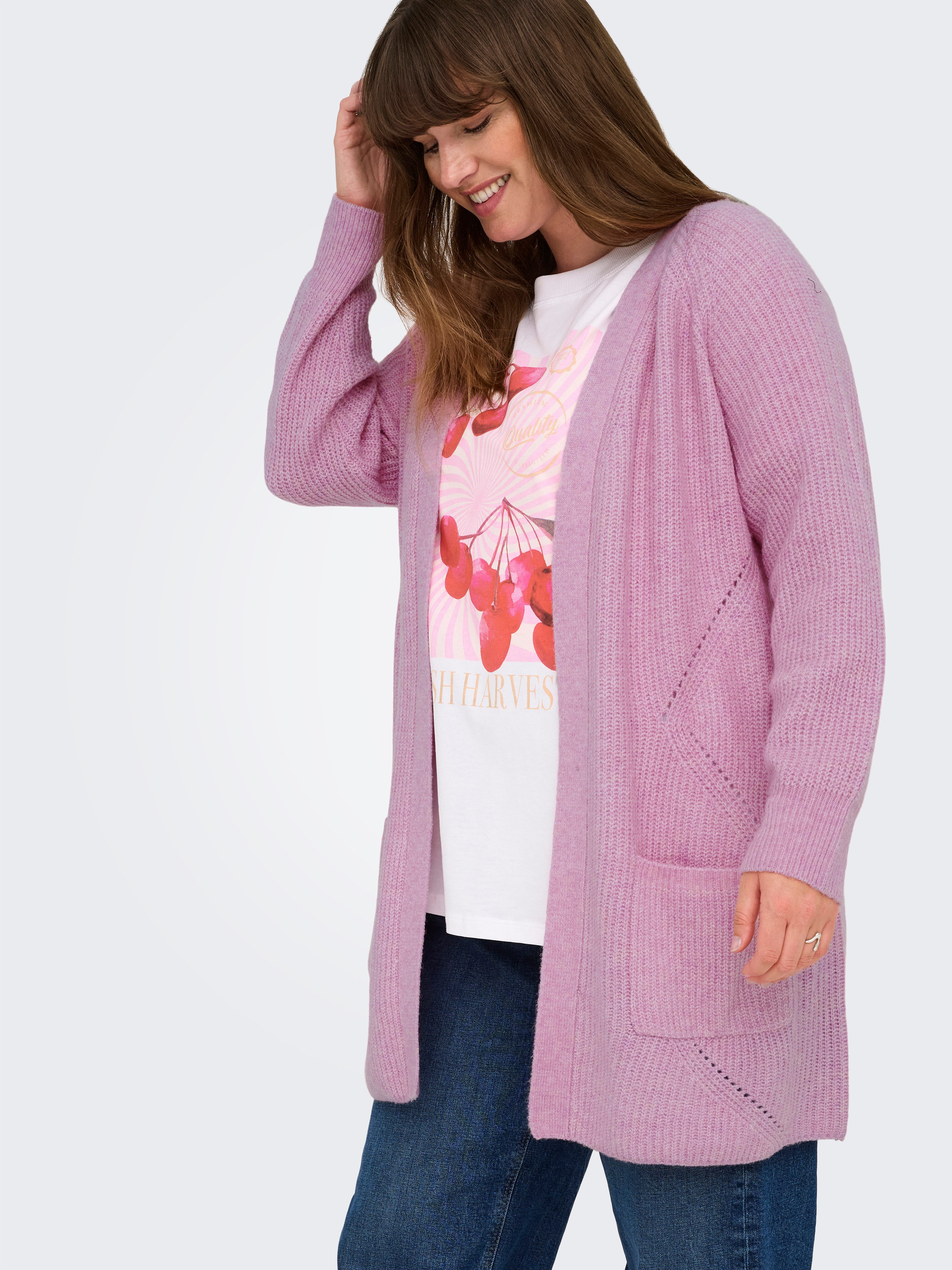 ONLY CARMAKOMA Strickjacke CARWHITNEY LS CARDIGAN günstig online kaufen