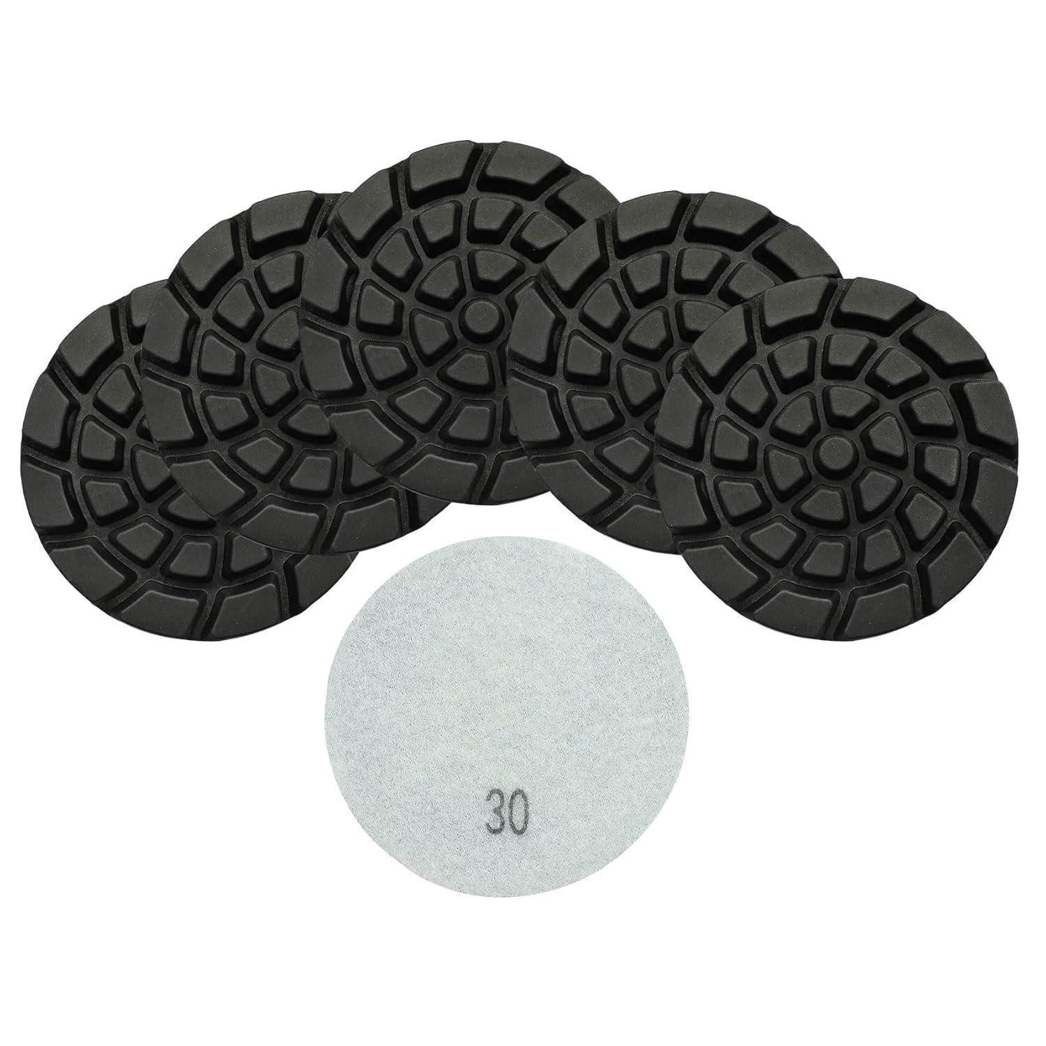 LuxusKollektion Polierpad Diamant Beton Polierpads 6St #30 4Zoll