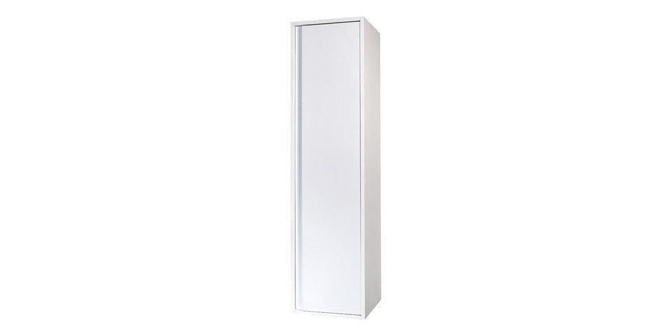 Creavit Hochschrank BD135.01 (1-St) Sally Badezimmer Hochschrank 135 cm Weiß matt