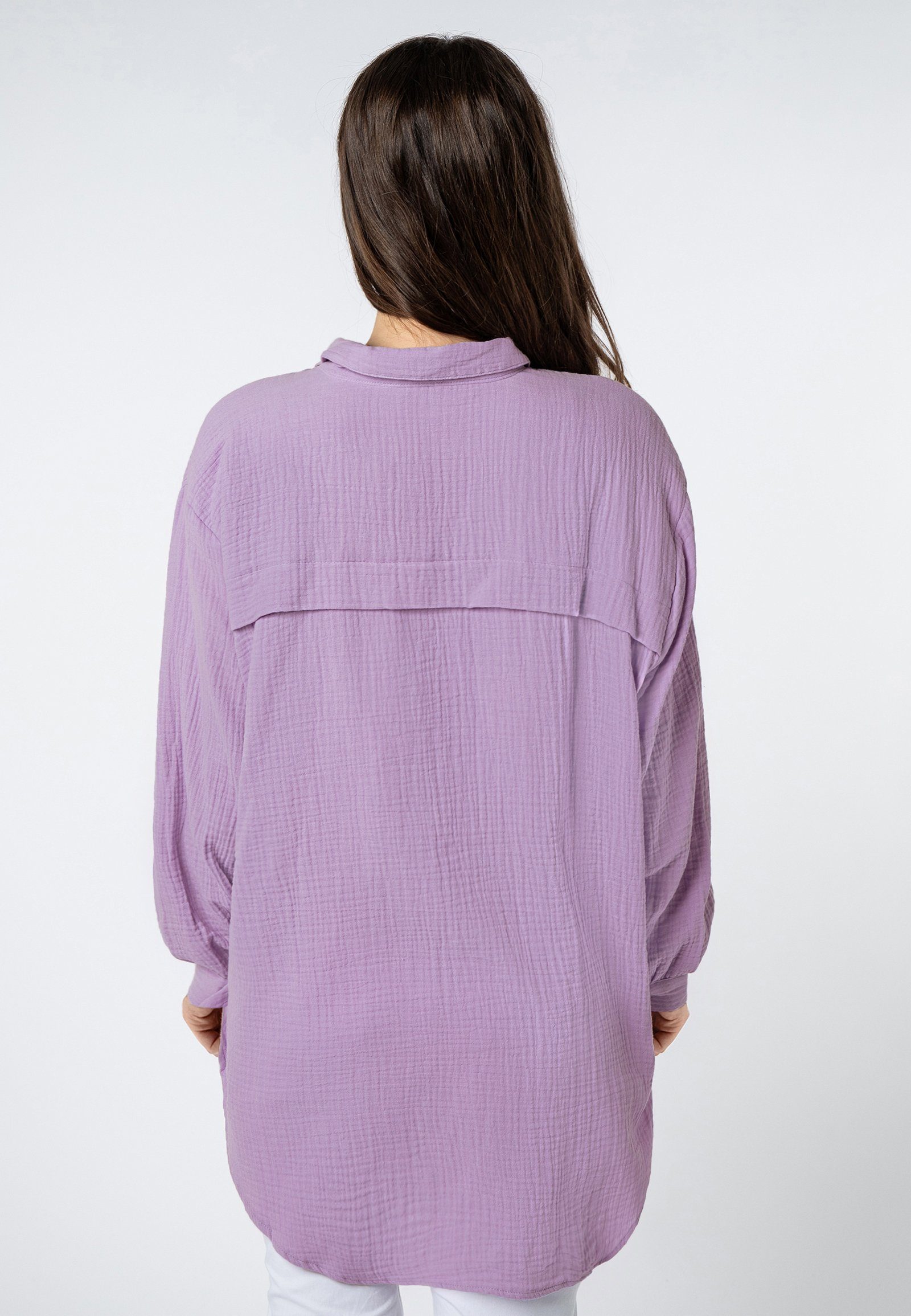 SUBLEVEL Langarmbluse Damen Musselinbluse langarm mit günstig online kaufen