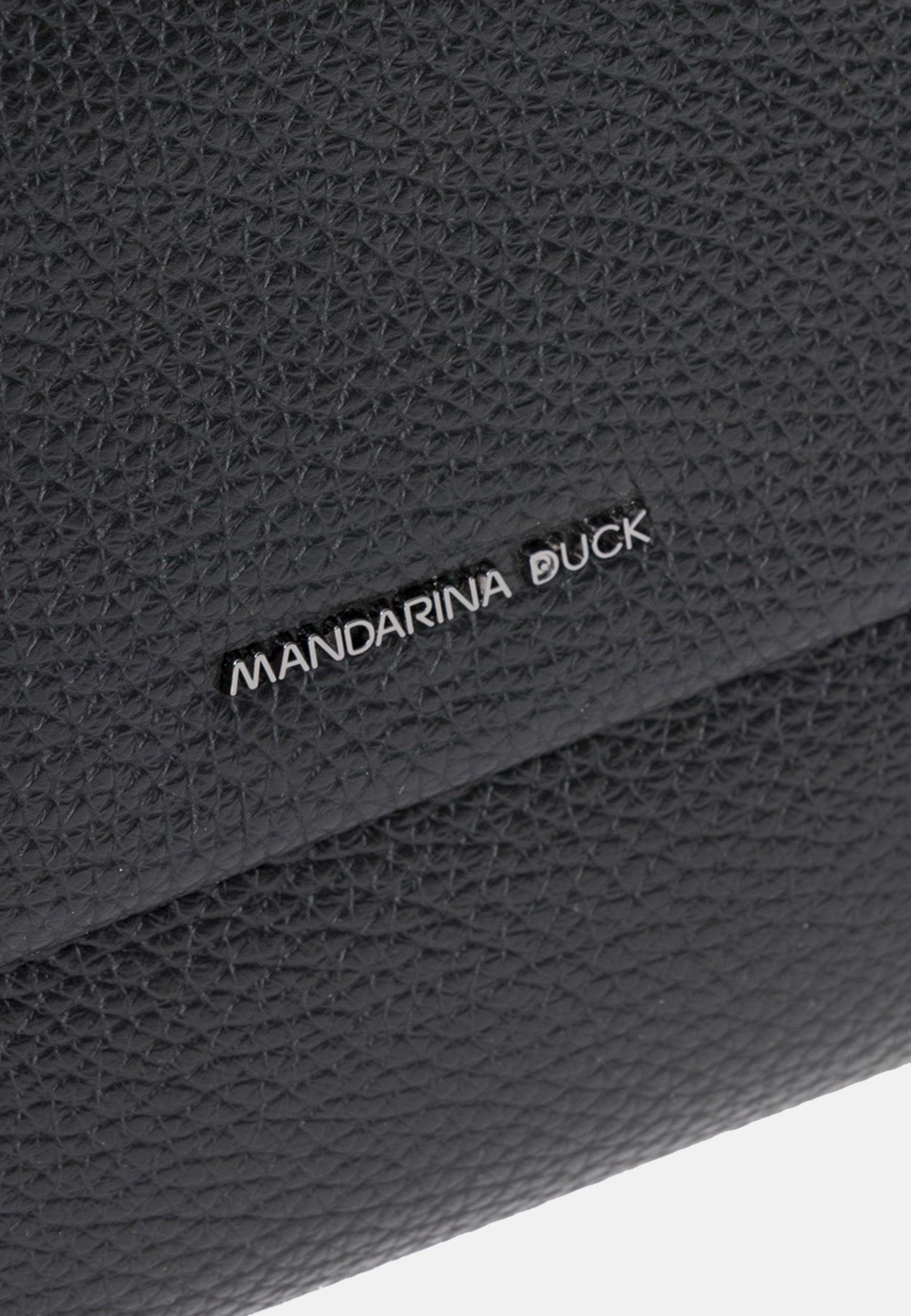 Mellow Messenger Mandarina Umhängetasche nero Duck Leather schwarz