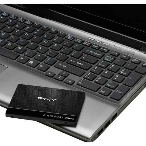 PNY CS900 interne SSD (480 GB) 2,5" 550 MB/S Lesegeschwindigkeit, 500 MB/S Schreibgeschwindigkeit