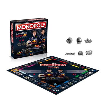 Winning Moves Spiel, Brettspiel Monopoly - Red Bull Racing (deutsch/englisch), komplett zweisprachig