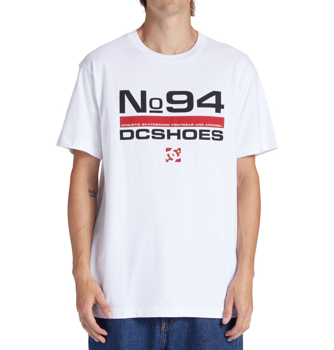 DC Shoes T-Shirt Nine Four White