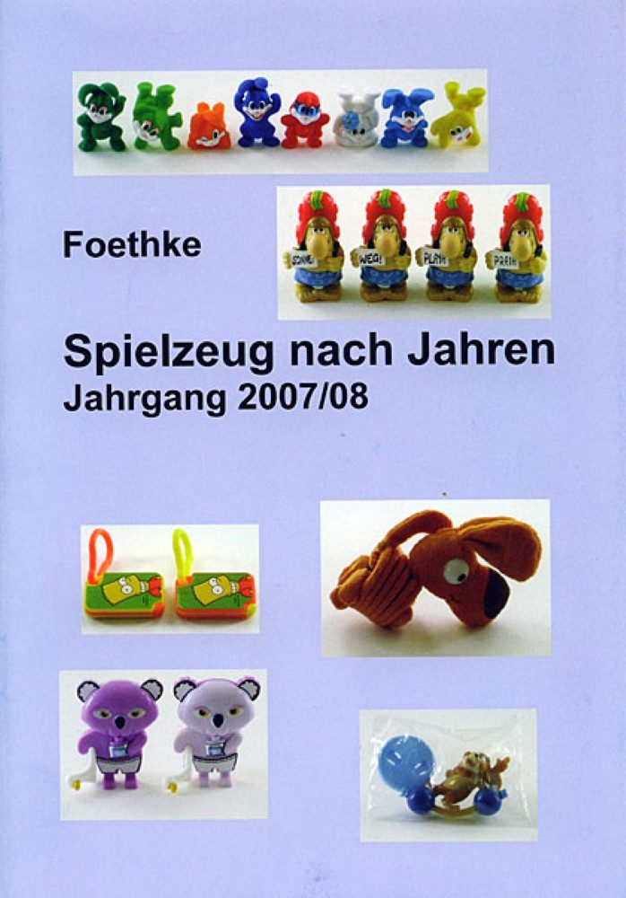 collect-it.de MY HOME OF CARDS + TOYS Bücher-Adventskalender Foethke - Spielzeug nach Jahren ERGÄNZUNG 2007-2008