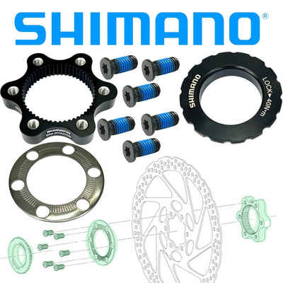 Shimano Scheibenbremse Shimano Bremsscheiben Adapter 6-Loch auf Centerlock SM-RTAD05