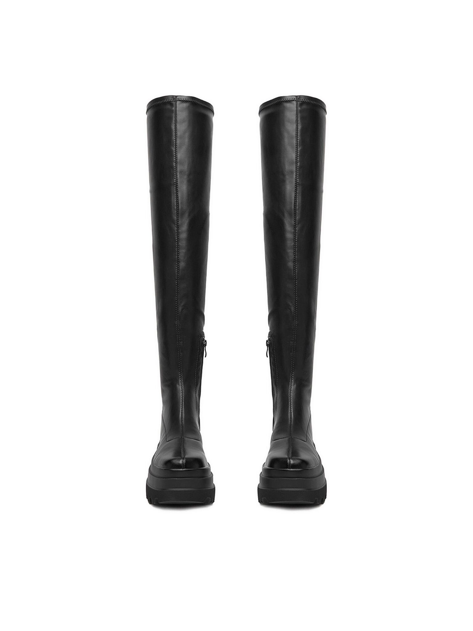 DeeZee Deezee Damenschuhe Schwarz 2163-11 Stiefel