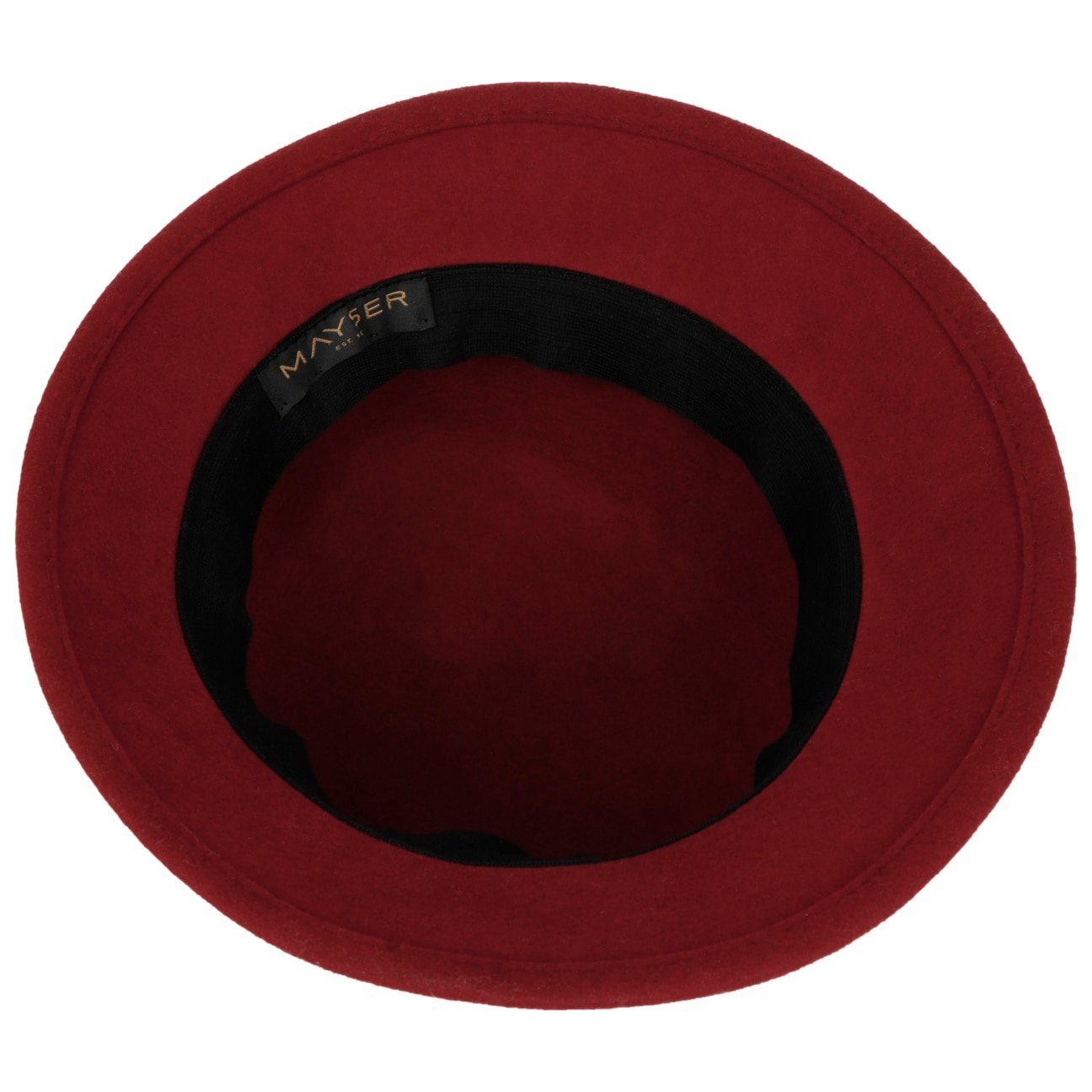Mayser Filzhut (1-St) Wollfilzhut mit Lederband, Made in the EU