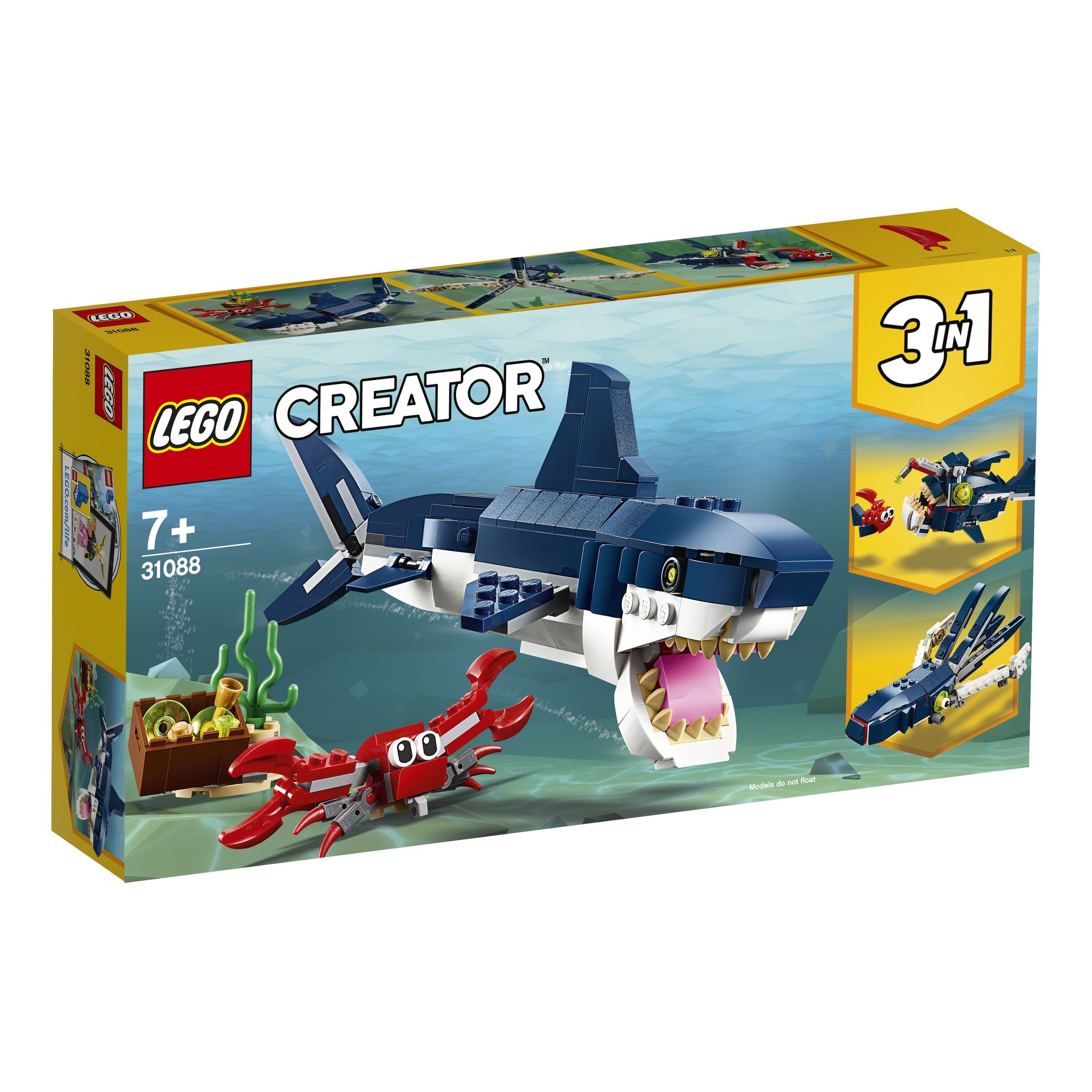 LEGO® LEGO Bewohner der Tiefsee Konstruktionsspielsteine