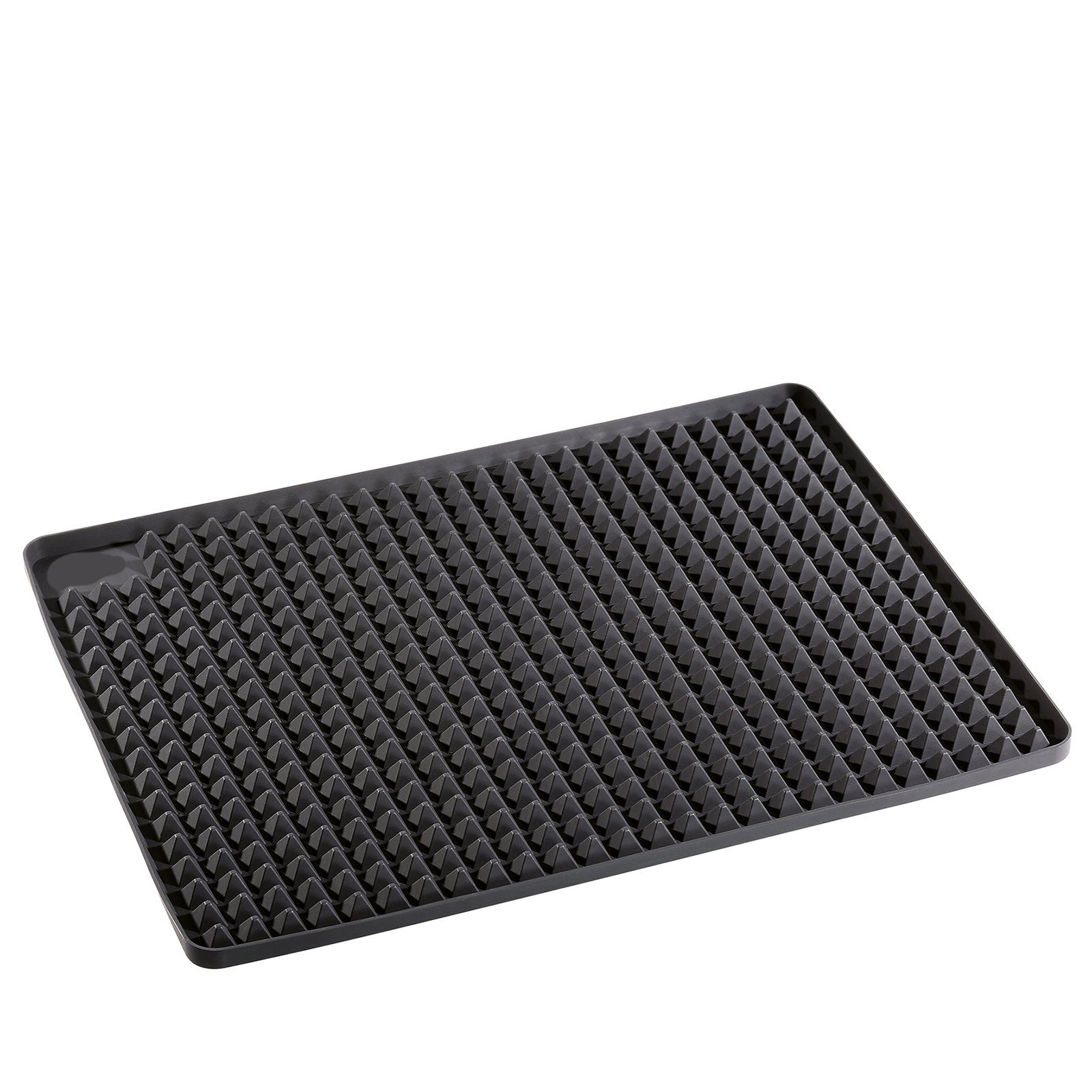 Küchenprofi Backmatte Backofenmatte schwarz rechteckig, Silikon, gleichmäßige Wärmeverteilung
