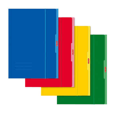 Herlitz Organisationsmappe 5 Herlitz Sammelmappen / DIN A4 / 4 verschiedene Farben