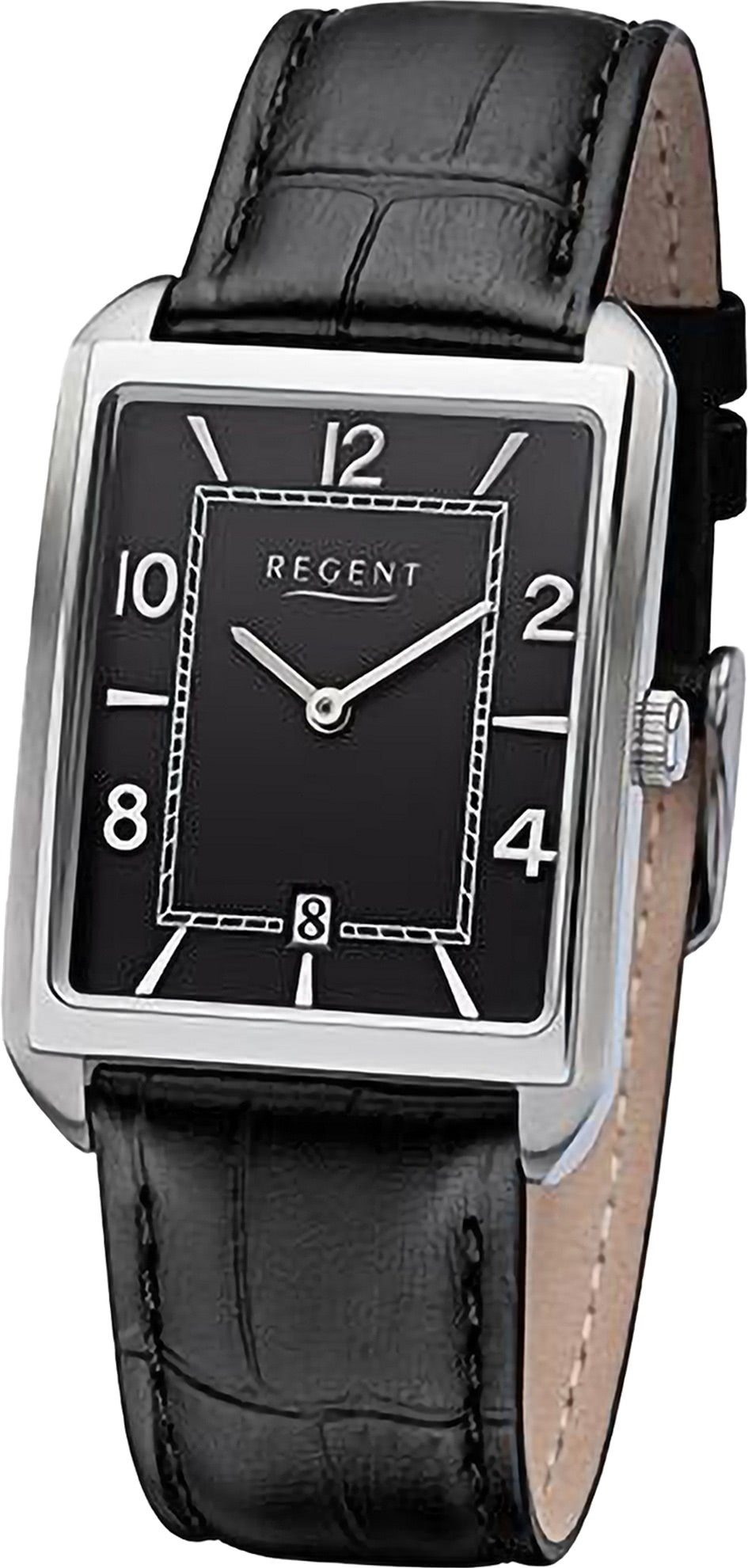 Quarzuhr Regent Herren Armbanduhr Analog