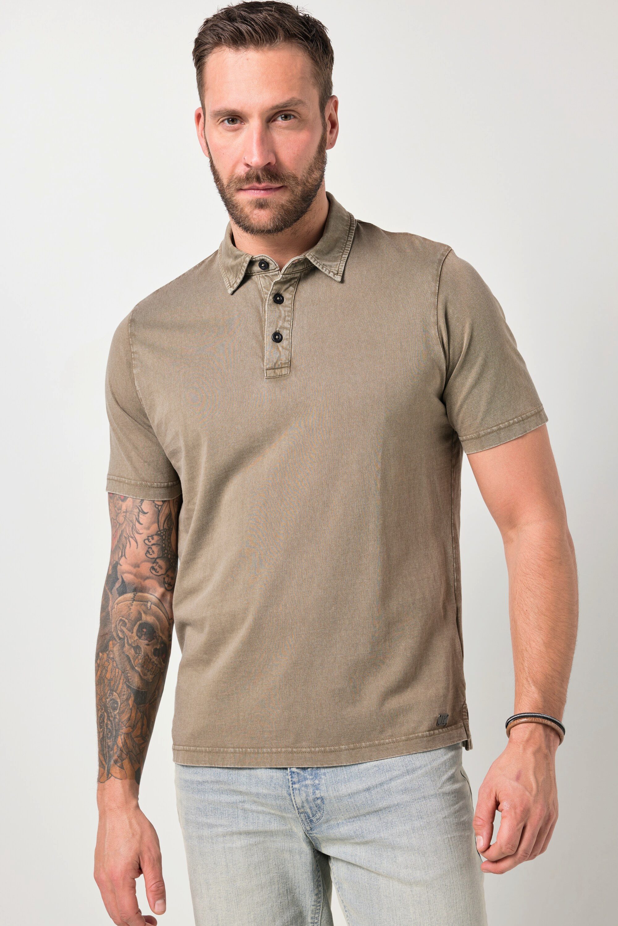 JP1880 Poloshirt Poloshirt Halbarm Vintage