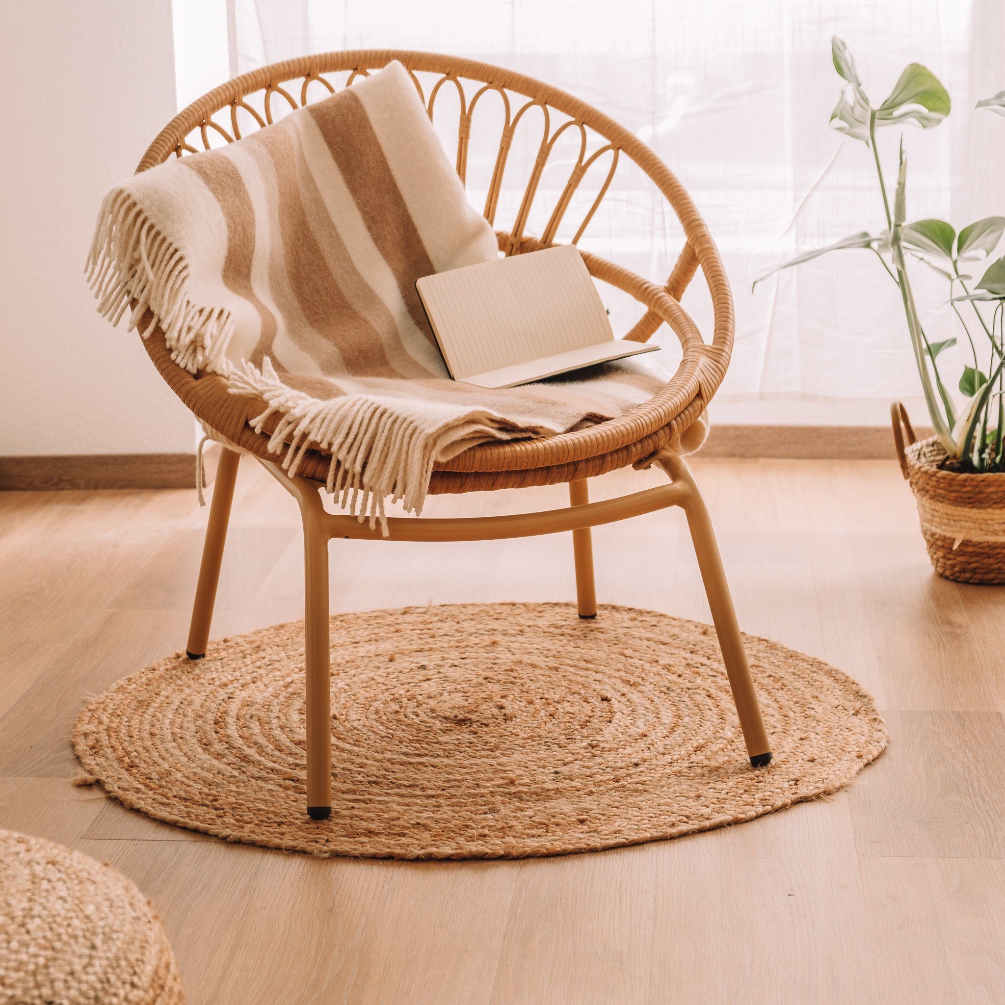 Wolldecke TUNDRA, Steppenwolle, Nachhaltige Wolldecke 130x200cm, Made in EU aus 100% Schurwolle