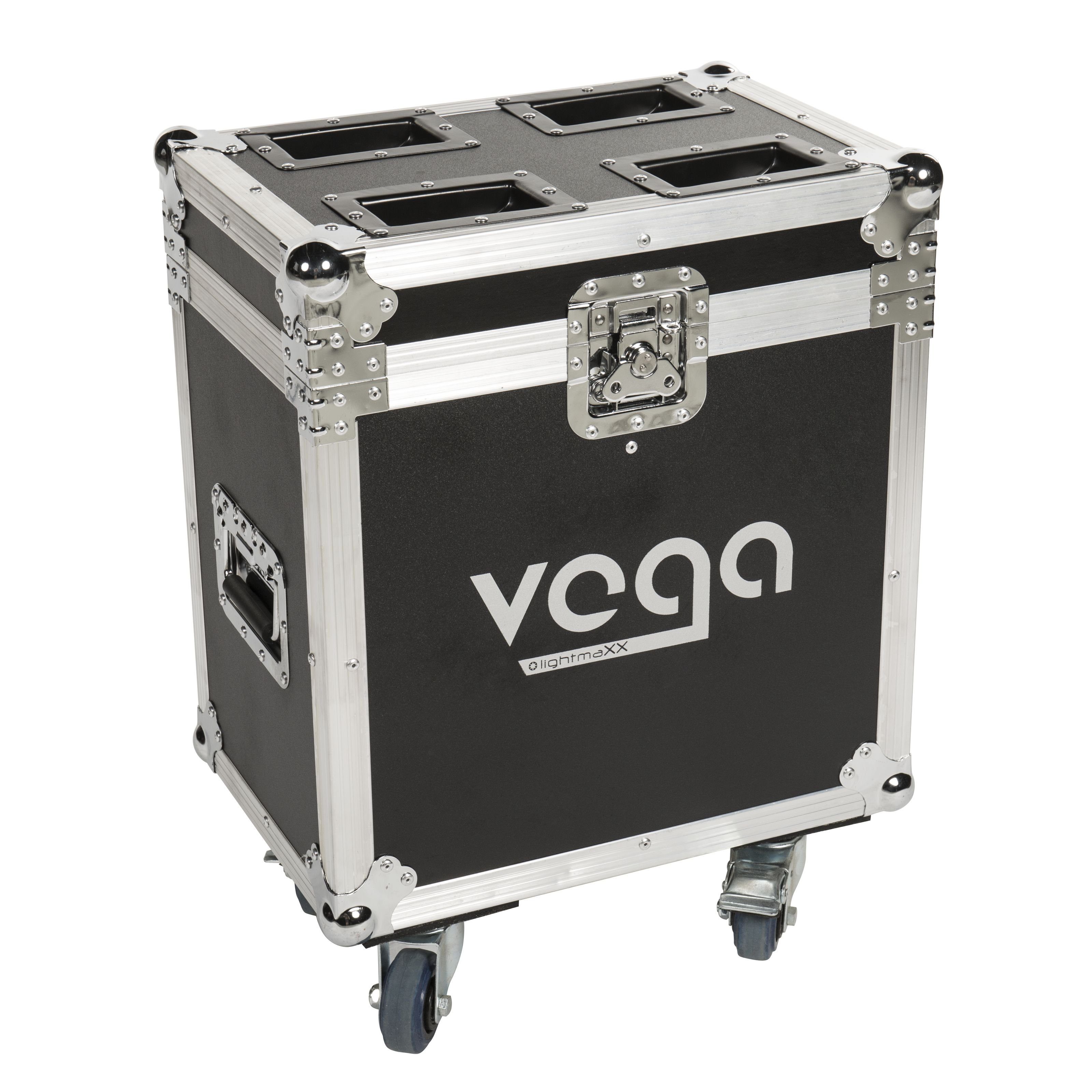 lightmaXX Discolicht, TOUR CASE 2x VEGA HALO 90 - Case für Moving Heads