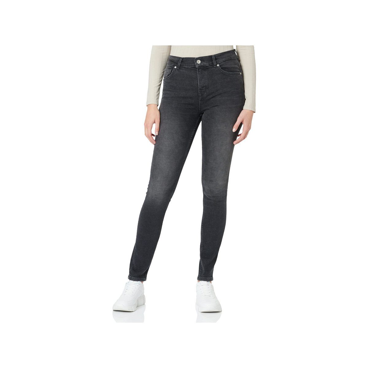 dunkel-grau (1-tlg) O'Polo 5-Pocket-Jeans Marc
