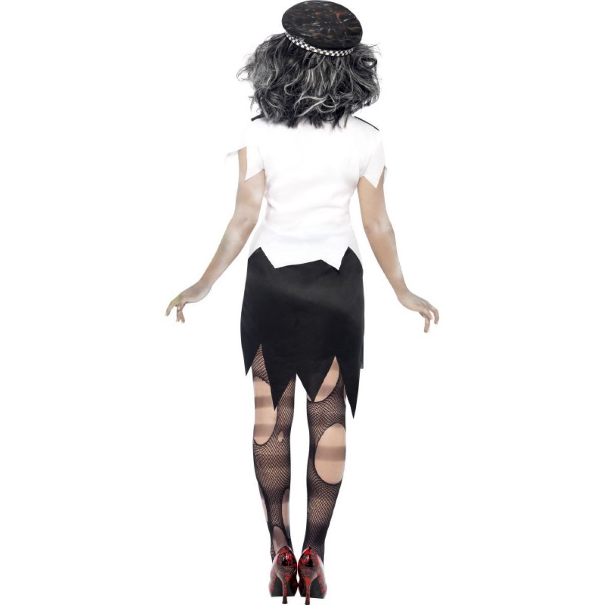 Smiffys Hexen-Kostüm Kostüm Lady Zombie Polizistin Gr.M