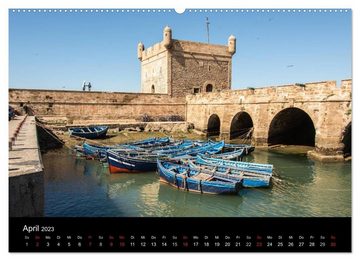 CALVENDO Wandkalender Marokko - Bilder einer Rundreise (Premium, hochwertiger DIN A2 Wandkalender 2023, Kunstdruck in Hochglanz)